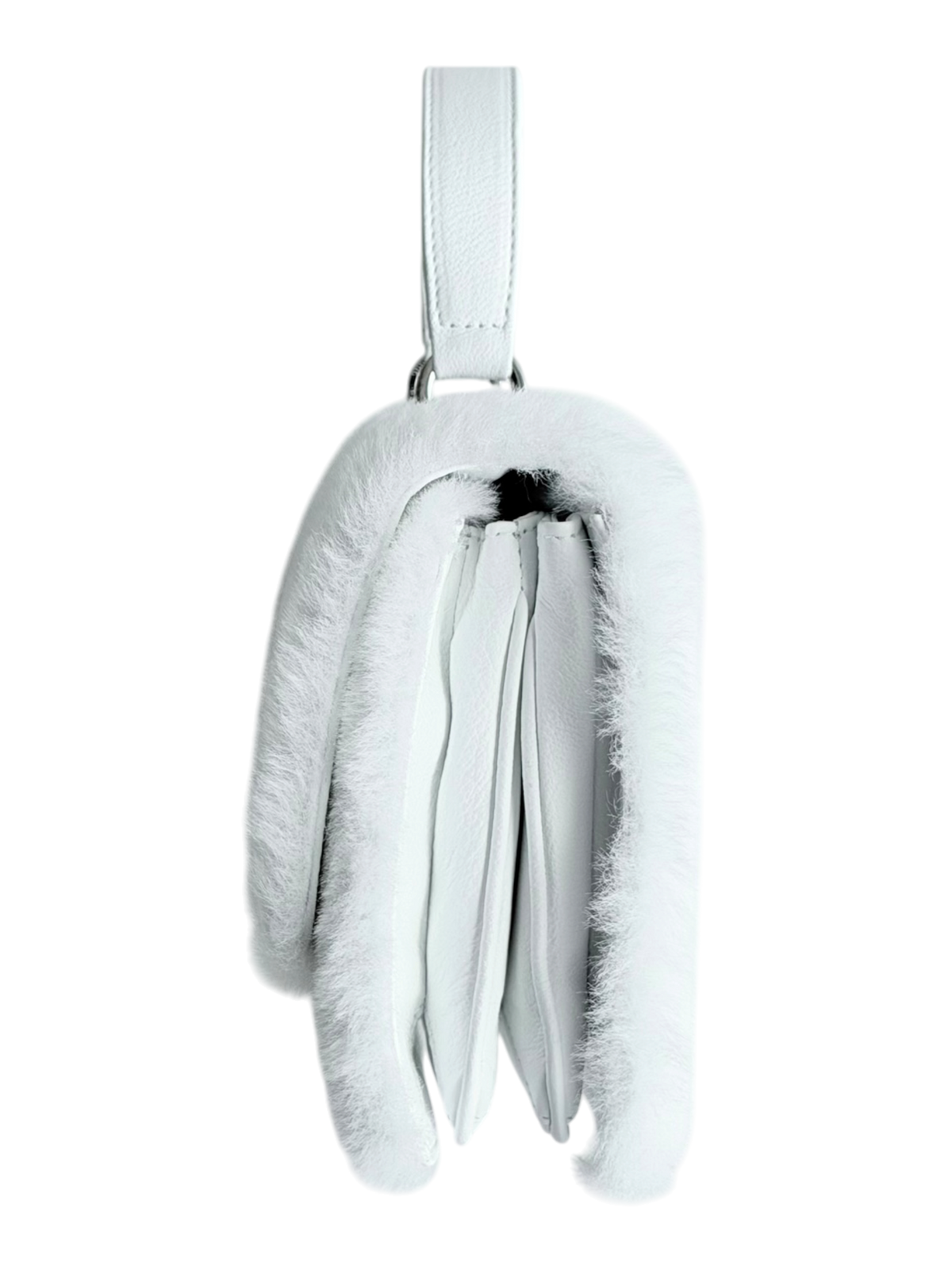 Grow Up Fur Bag White