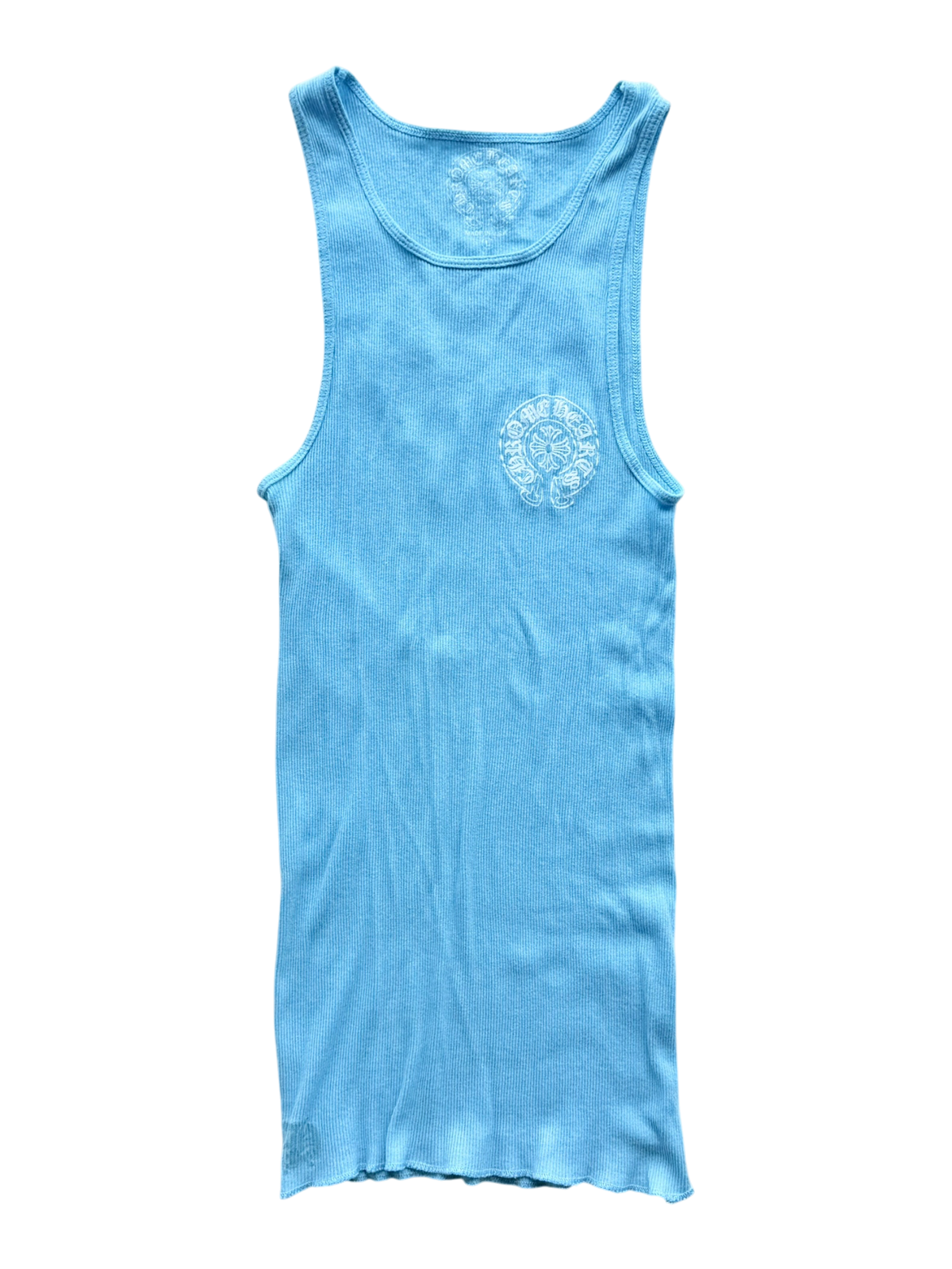 Baby Blue Horseshoe Tank Top