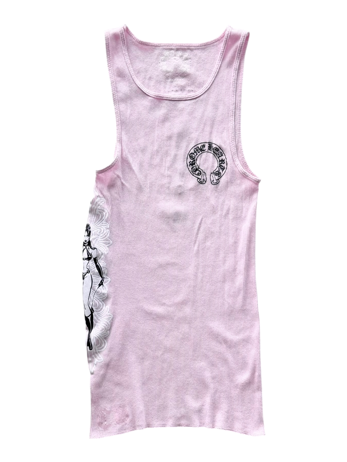 Deadly Doll Pink Floral Tank Top