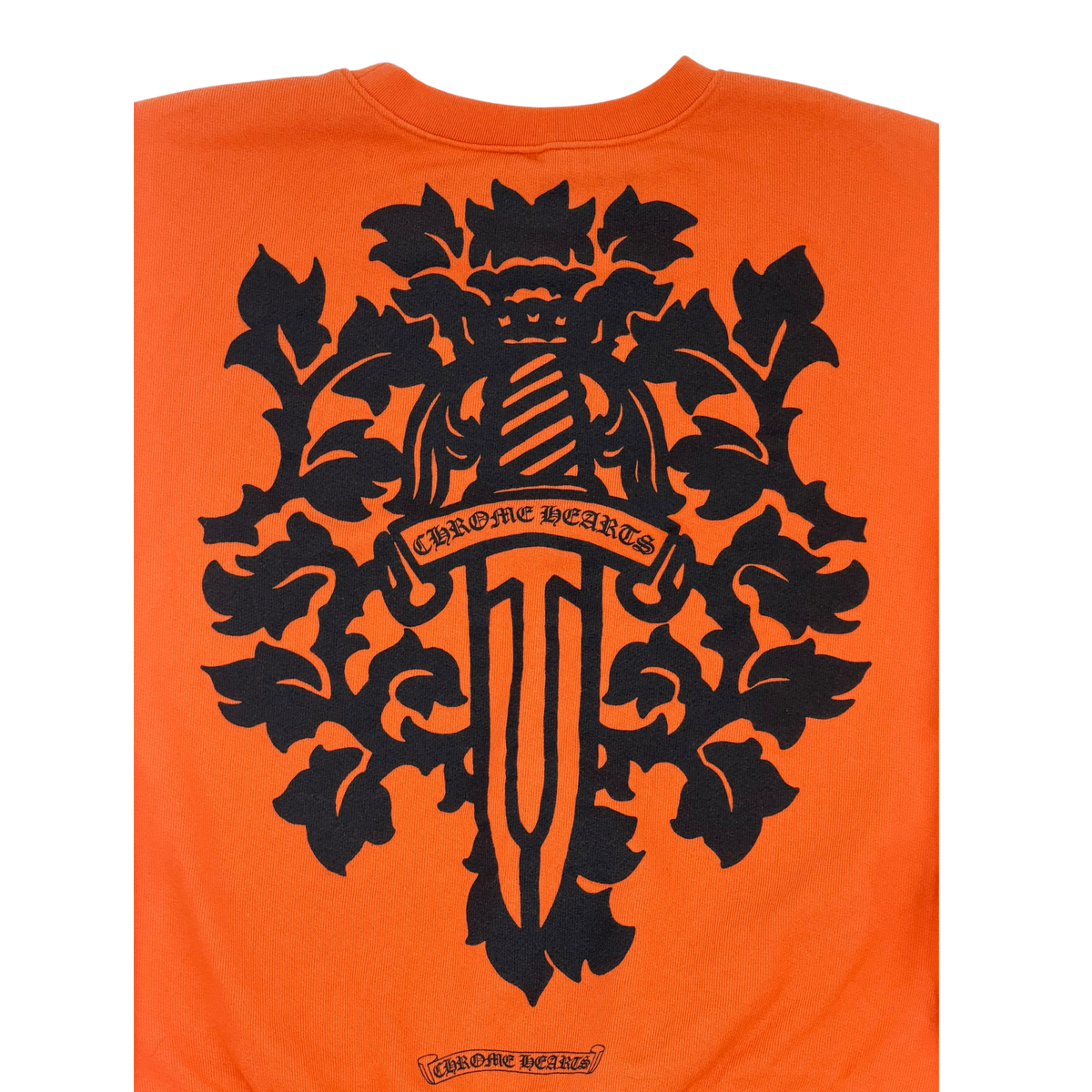 Vine Dagger Crewneck Sweatshirt 'Orange/Black'