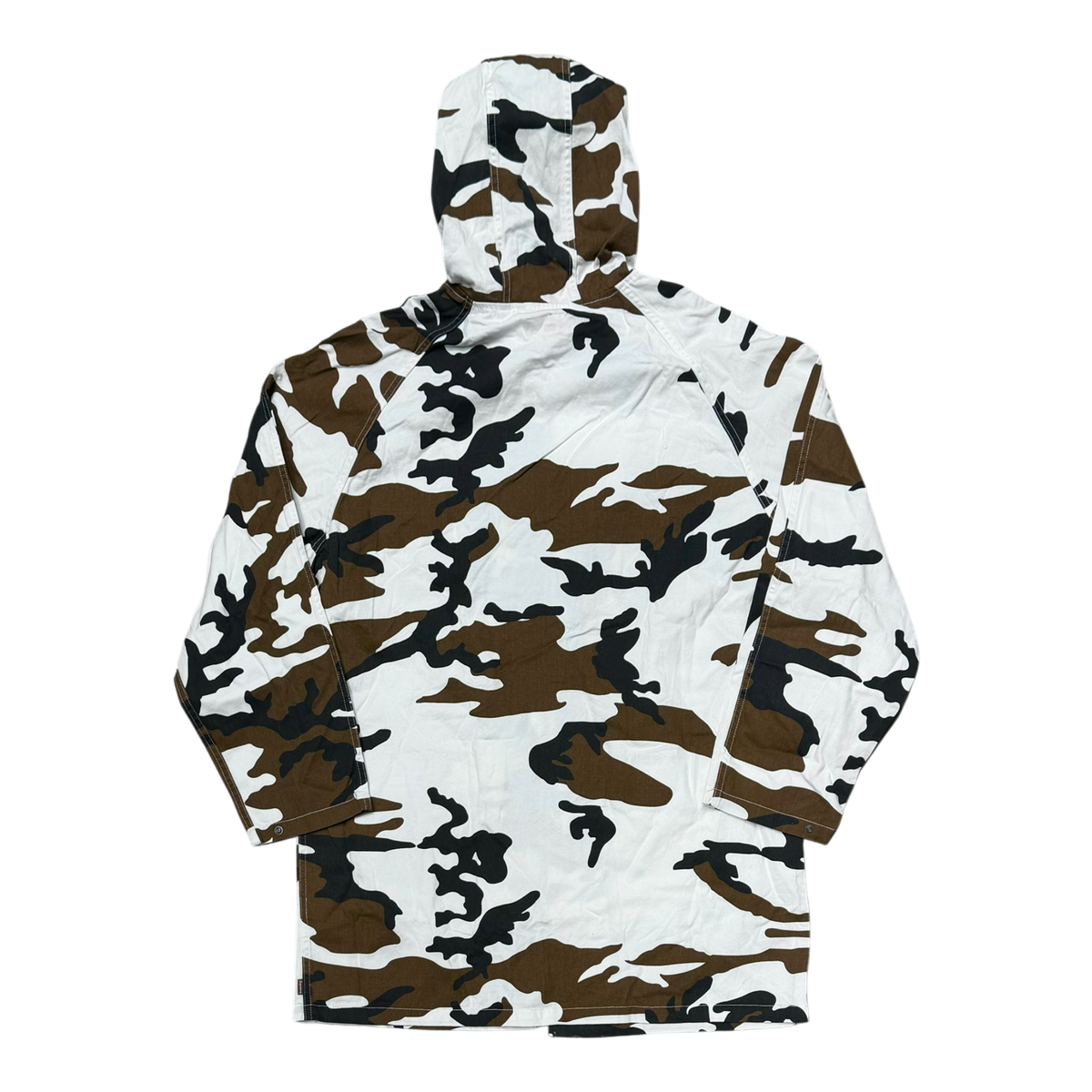 Supreme Twill Zip Parka White Camo