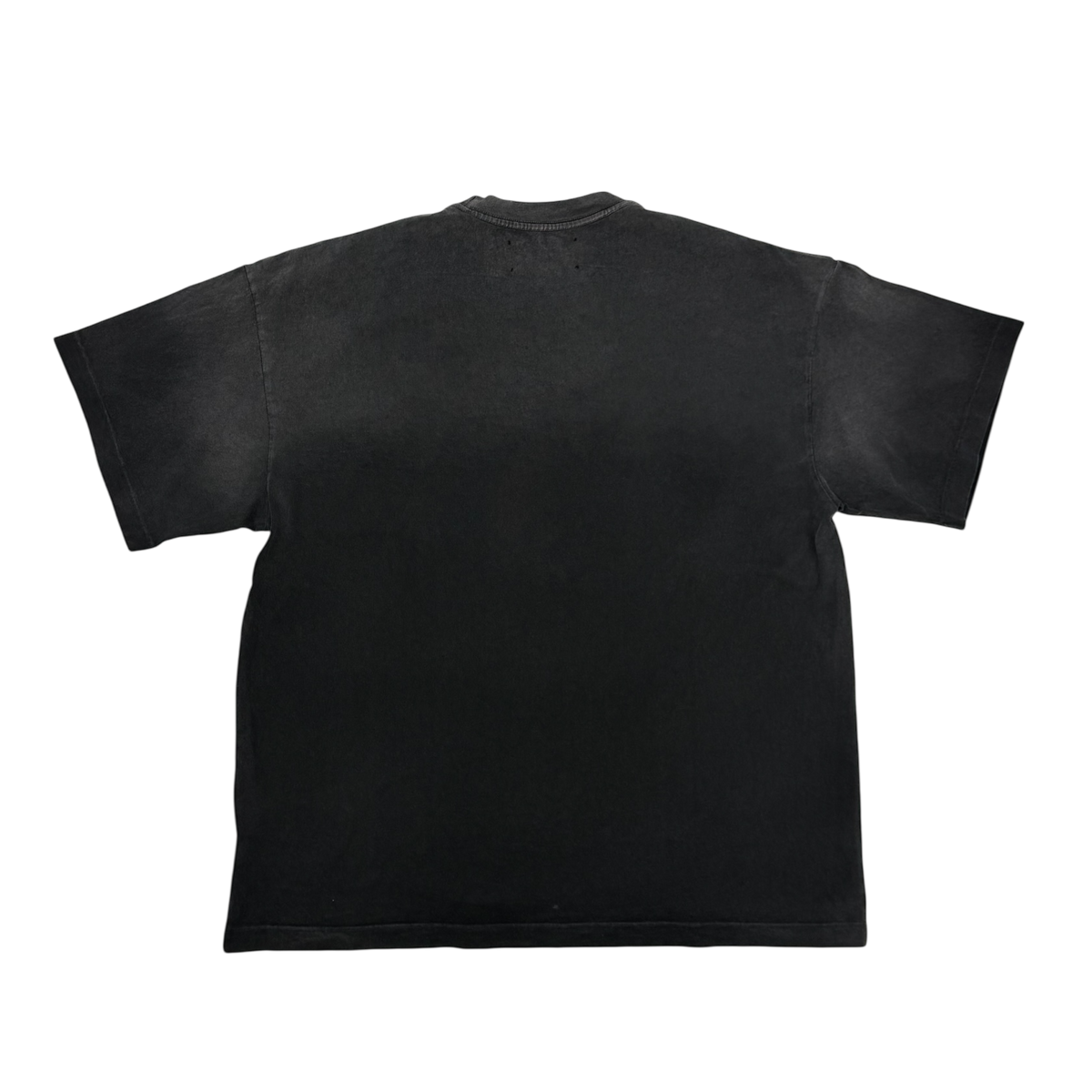 Pearl Studded Logo Tee Black