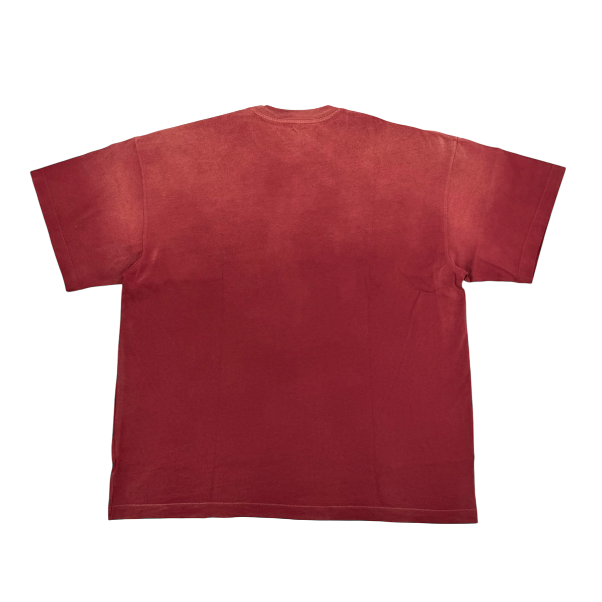 Pearl Studded Logo Tee Red