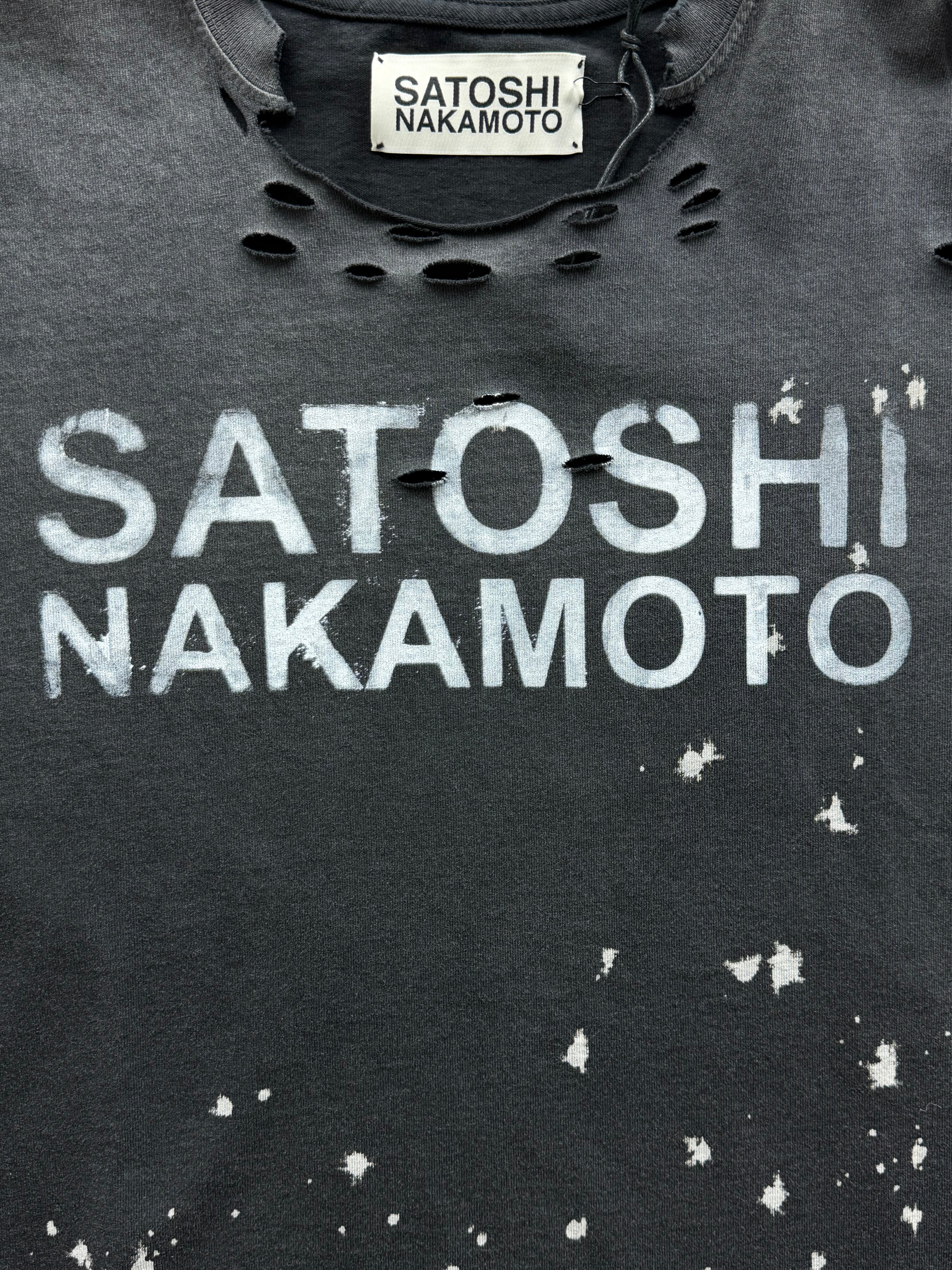 Luke Distressed Logo Tee