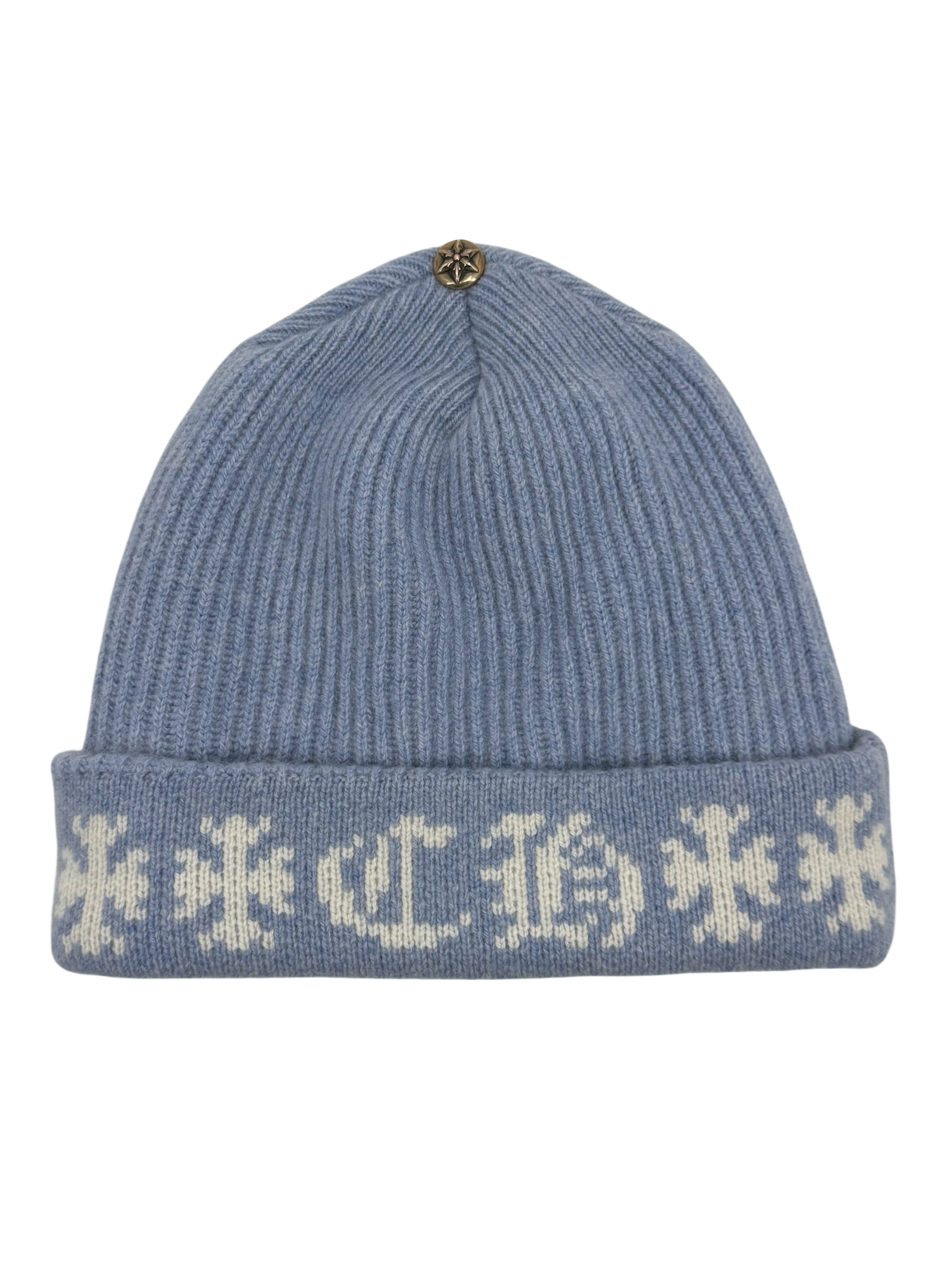 Big Daddy Cashmere Beanie Blue