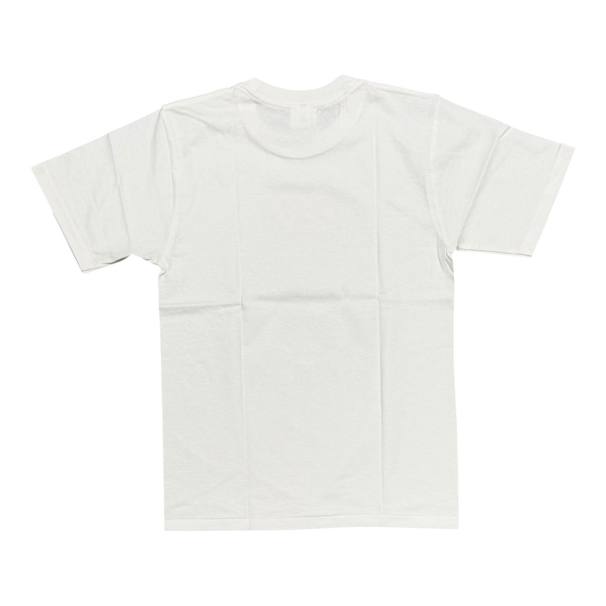 White/Red Color Camo Milo On Busy Works Tee