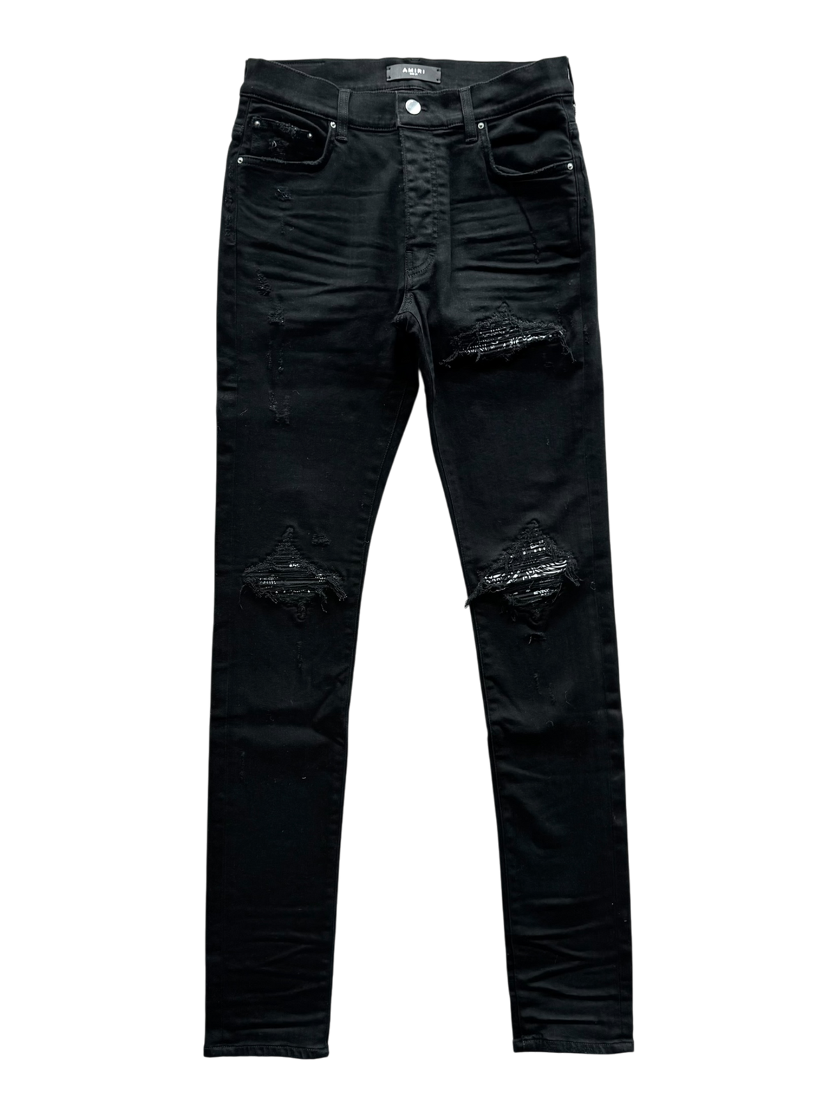MX1 Black & White Bandana Jean Black