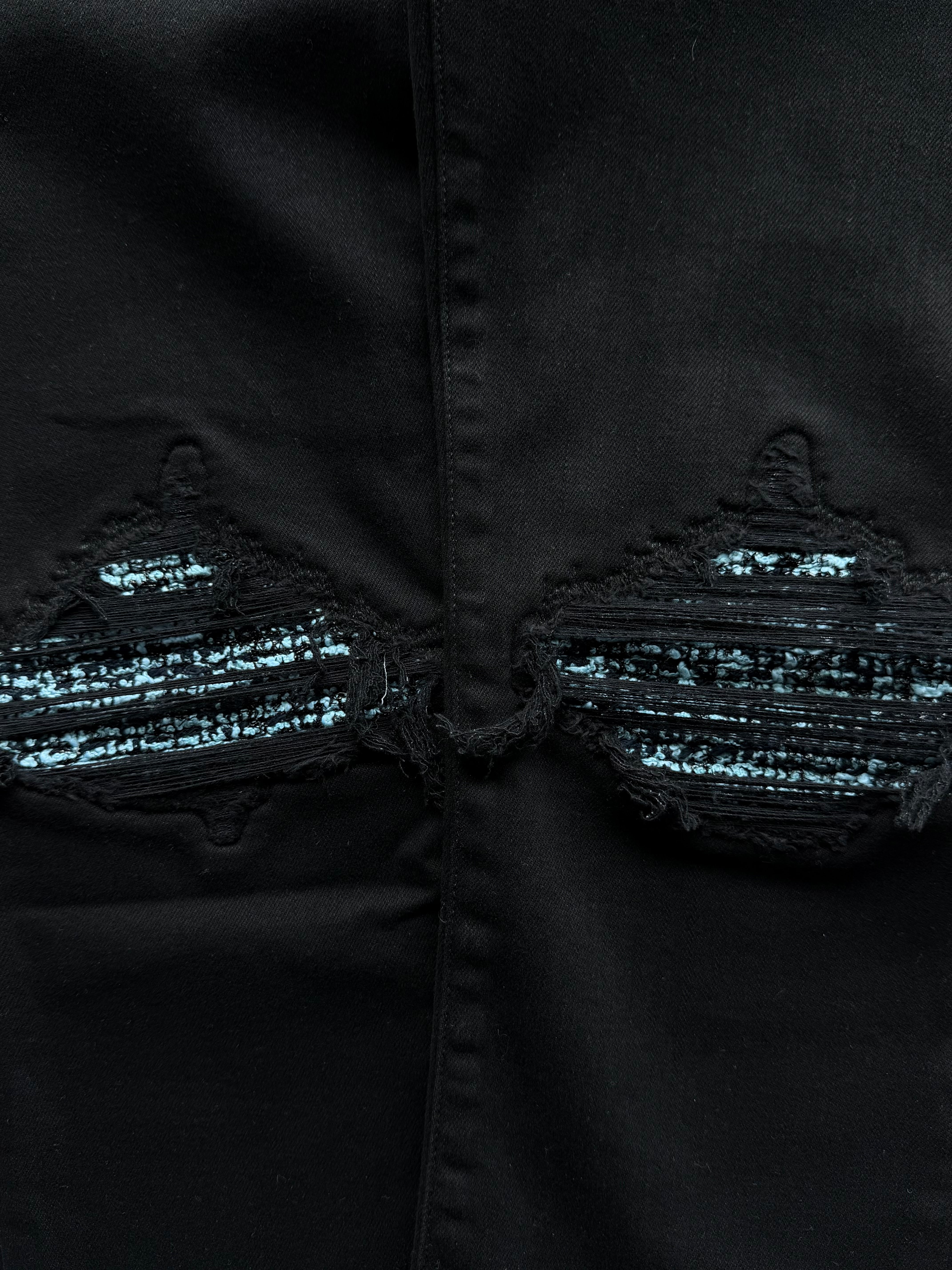 MX1 Blue Boucle Jean Black