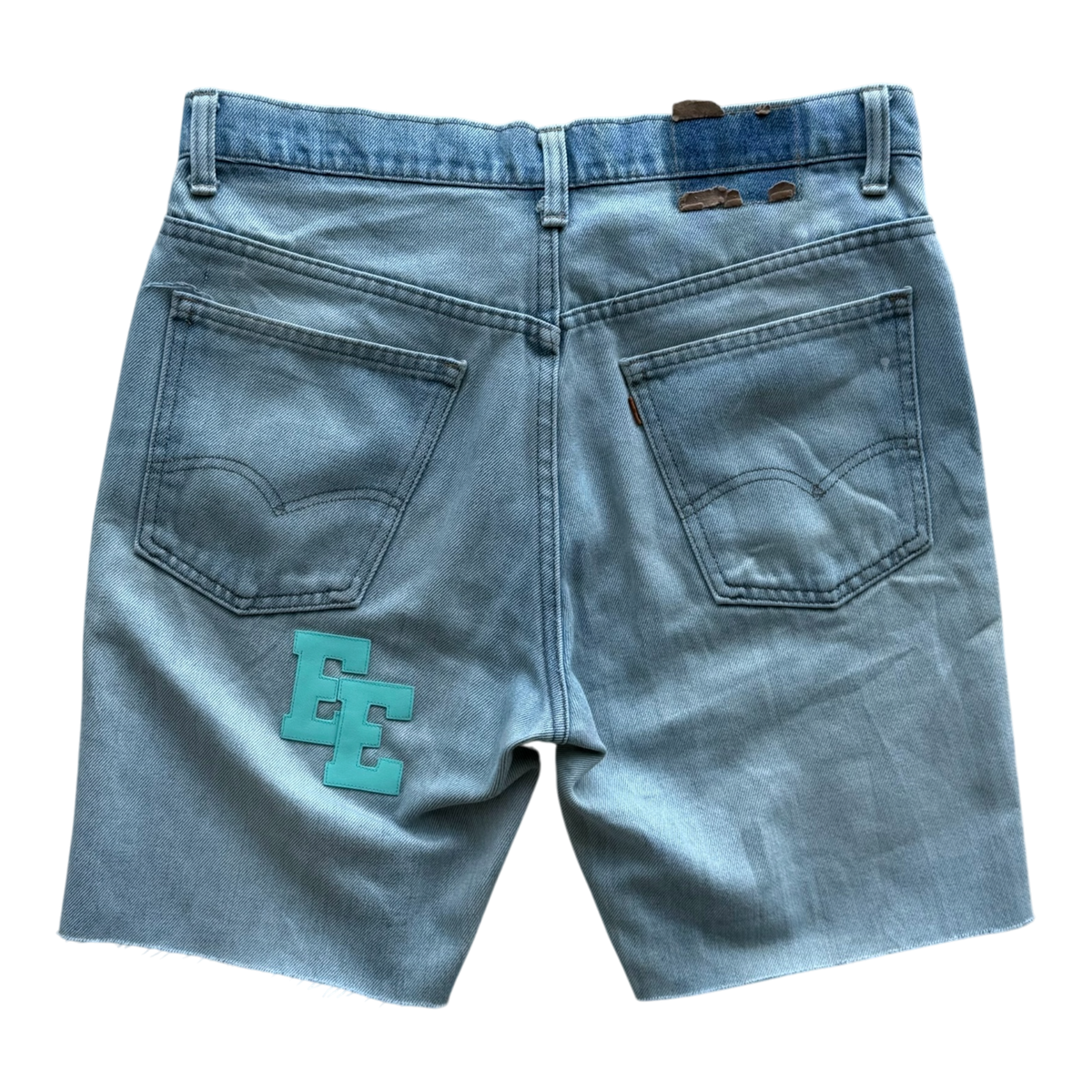 Tiffany Patch Indigo Denim Short
