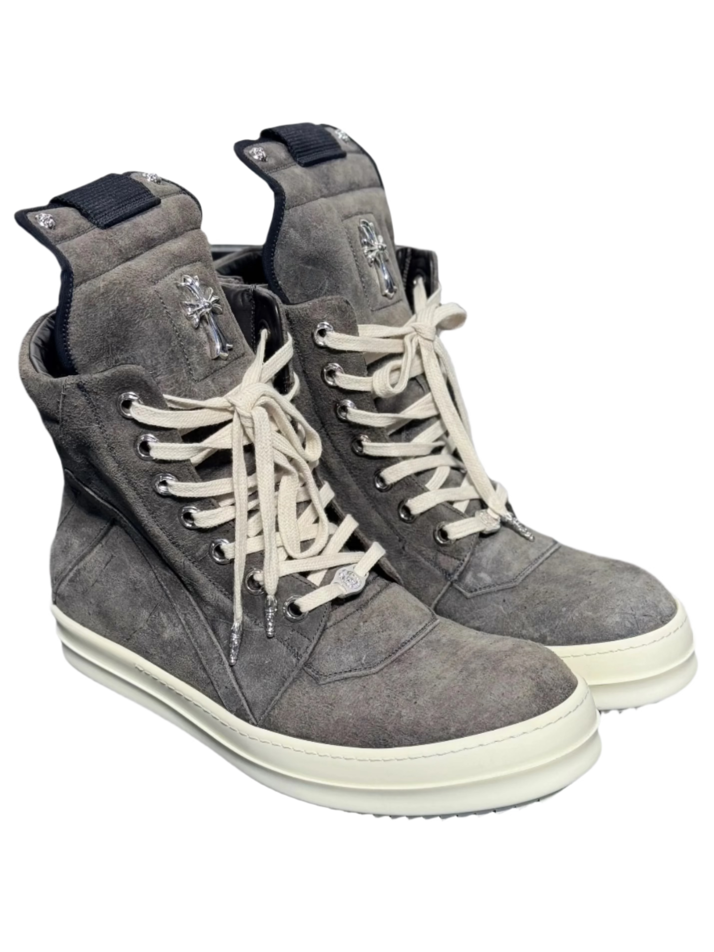 Chrome Hearts Rick Owens Geobasket Rhodium Hardware