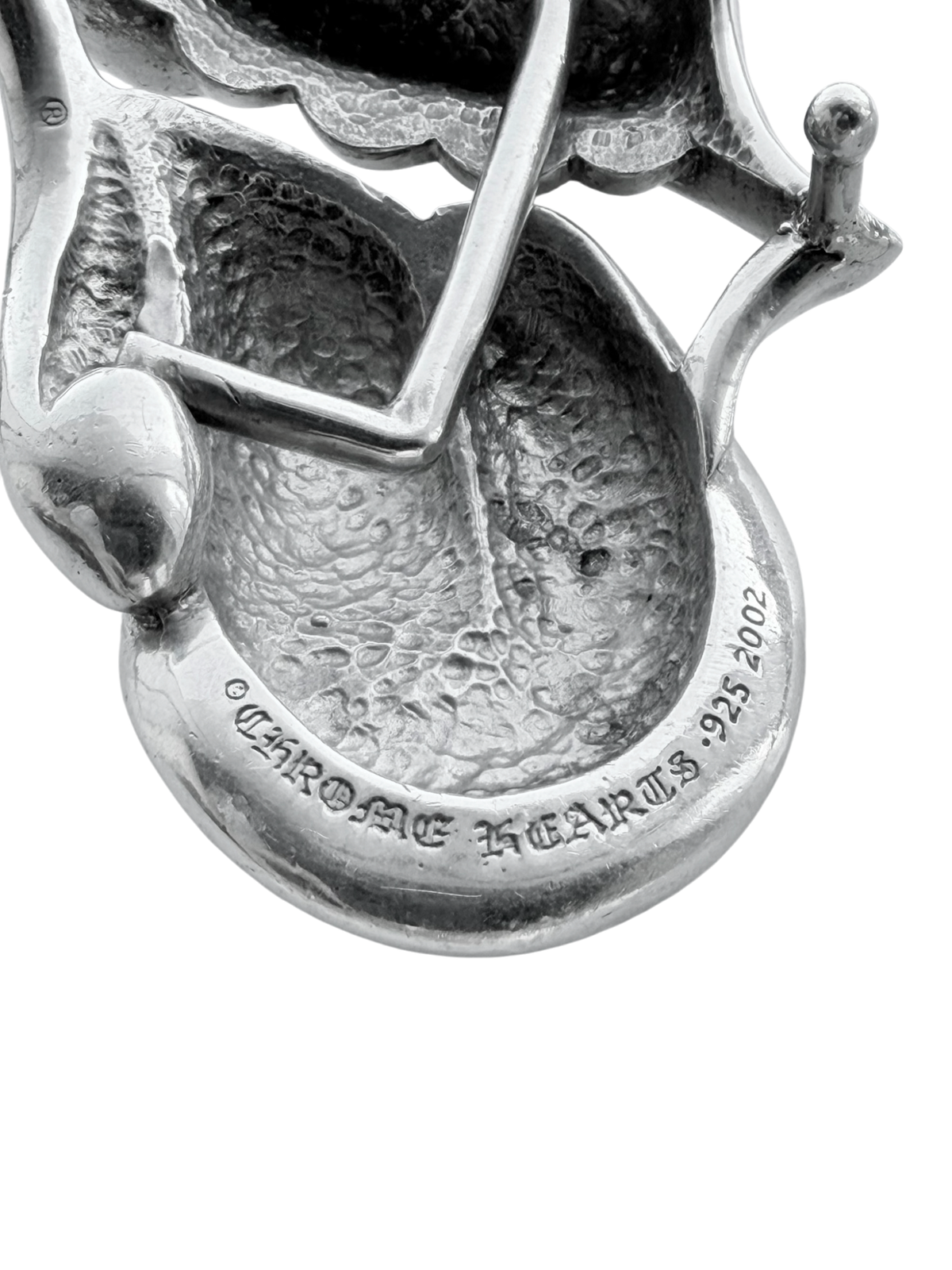 Rolling Stone Belt Buckle in Silver