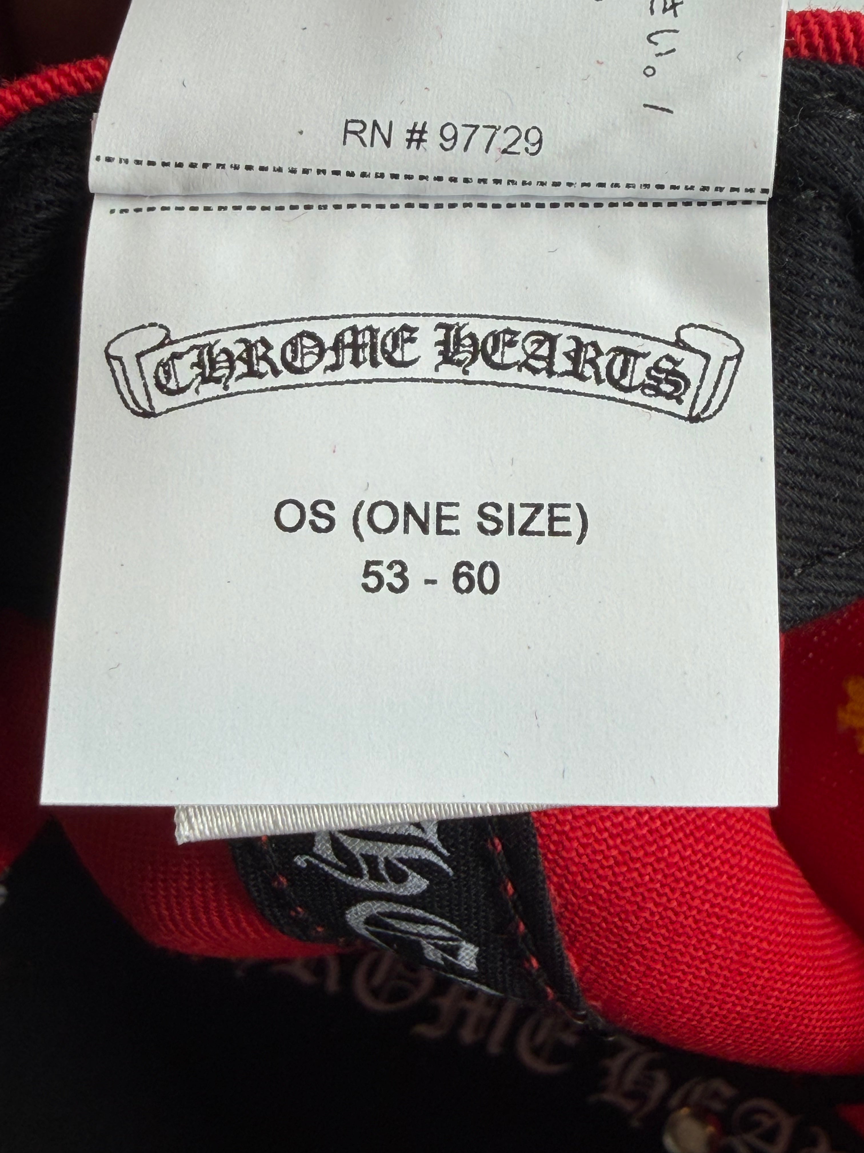CH Baseball Hat Red/Yellow
