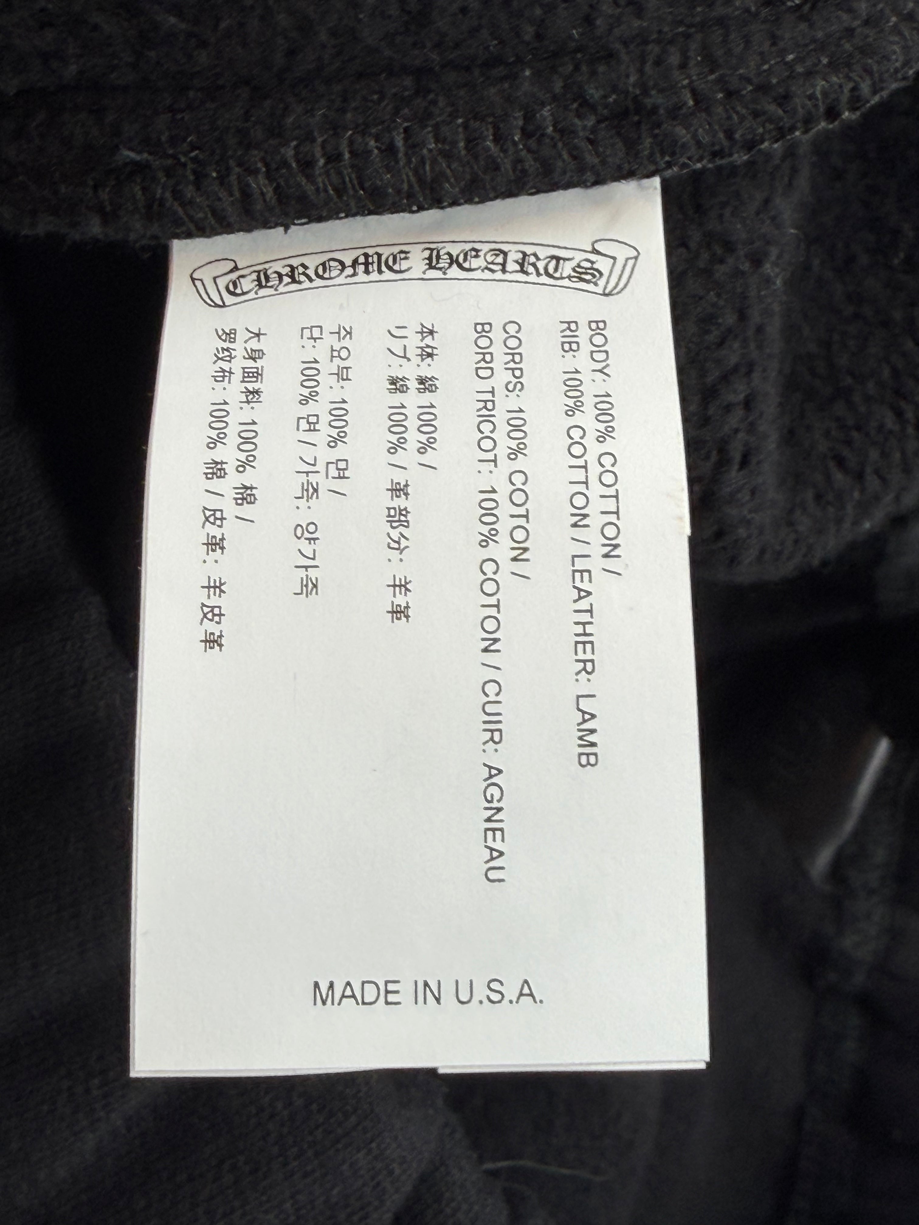 Triple Cross Black Paper Jam Sweatpants