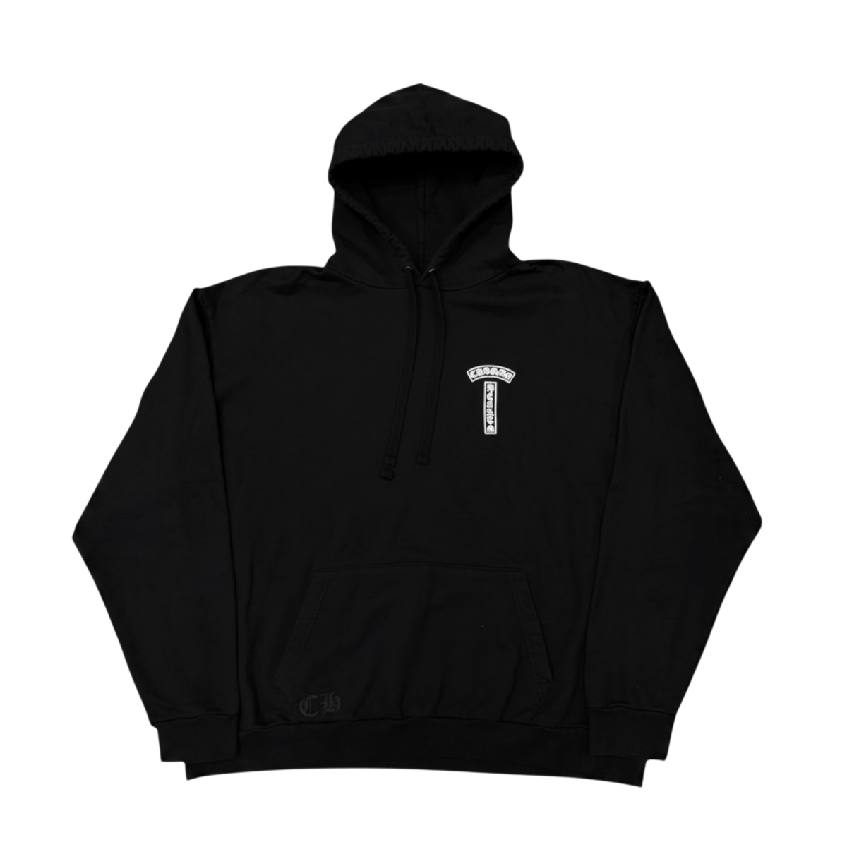 T Bar Logo USA Shoulder Hoodie 'Black'
