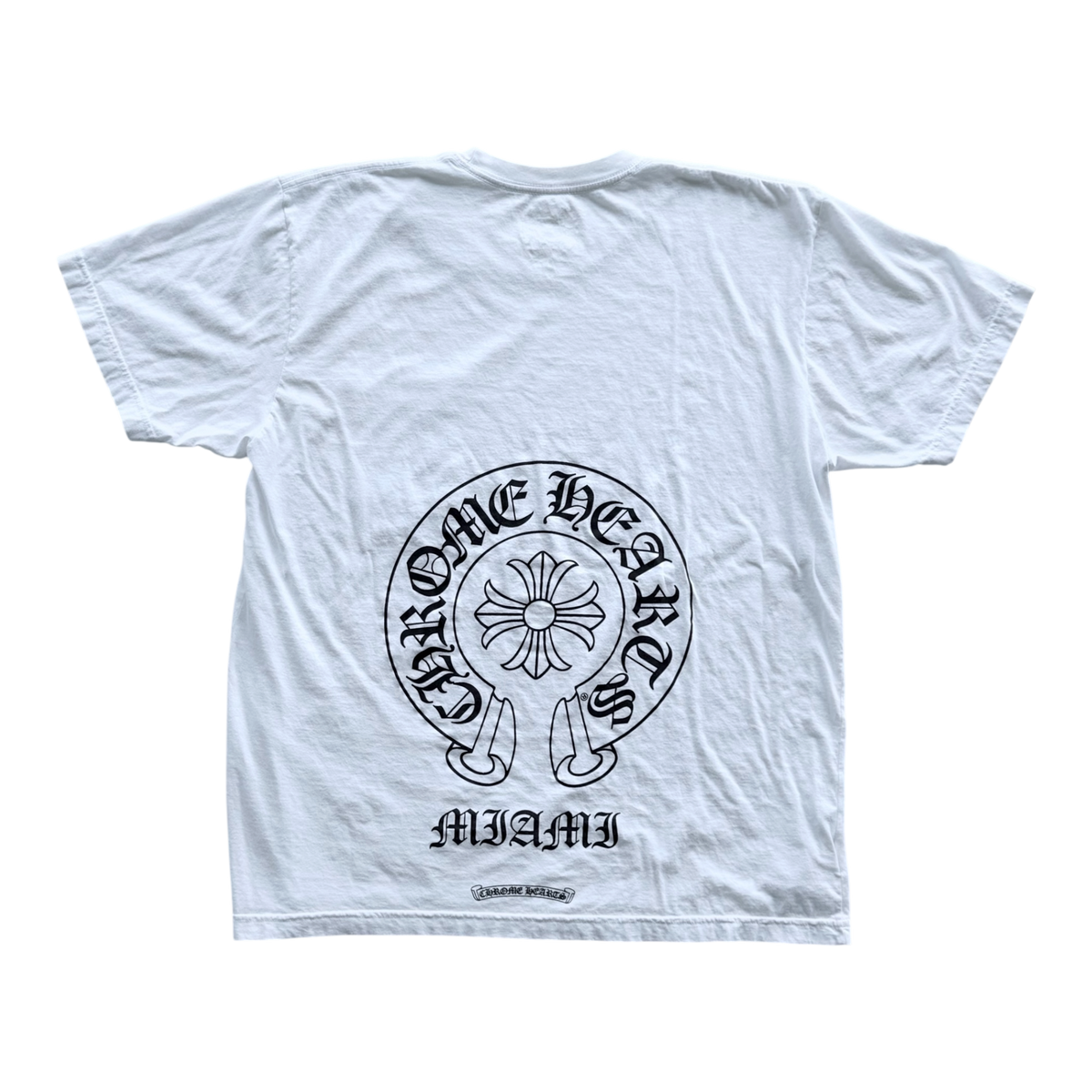 Miami Exclusive Horseshoe Tee White