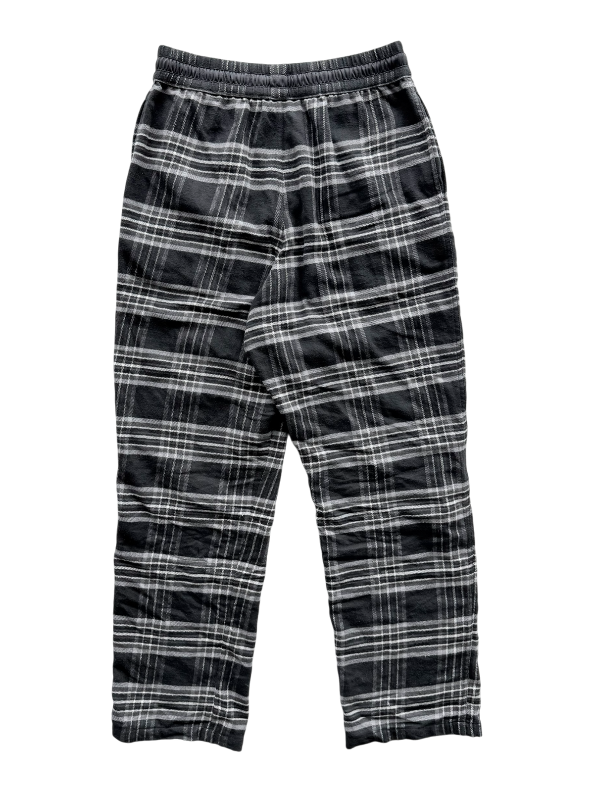 After School Leather Cross Patch Trousers