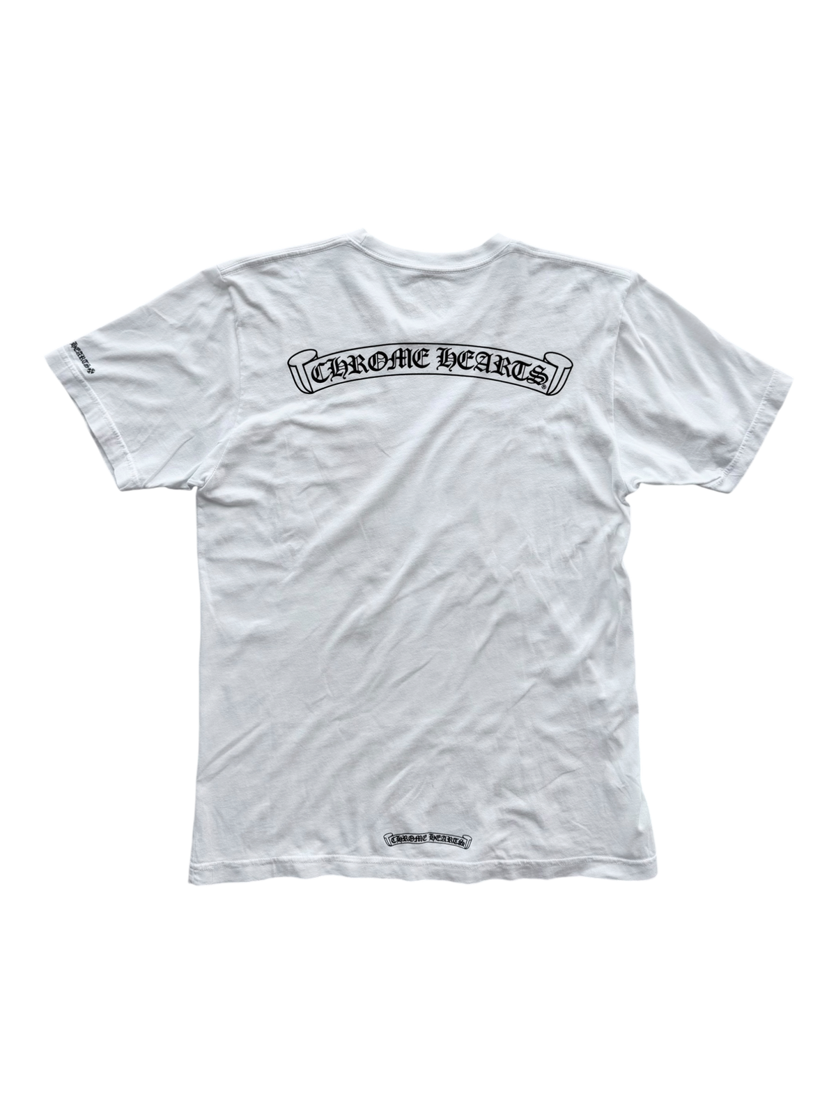 Scroll Logo Tee White