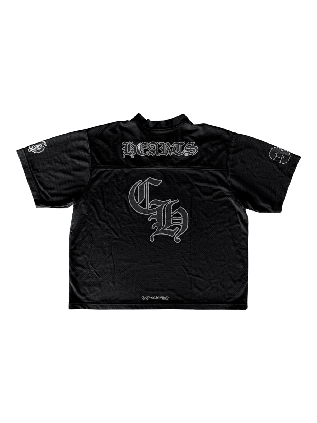 Mesh Short Sleeve Jersey Black