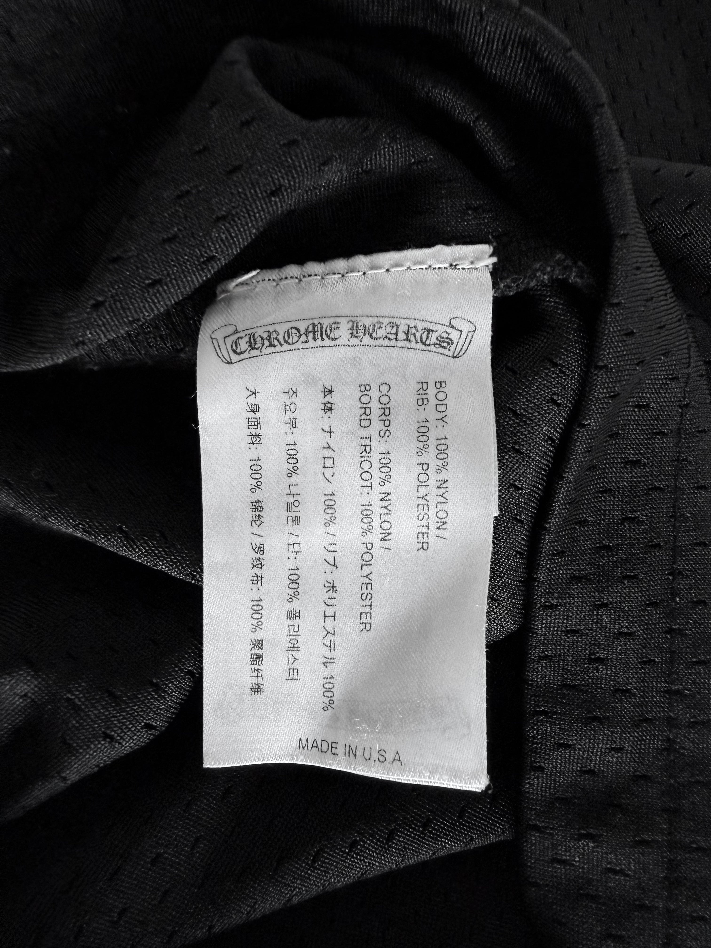 Mesh Short Sleeve Jersey Black