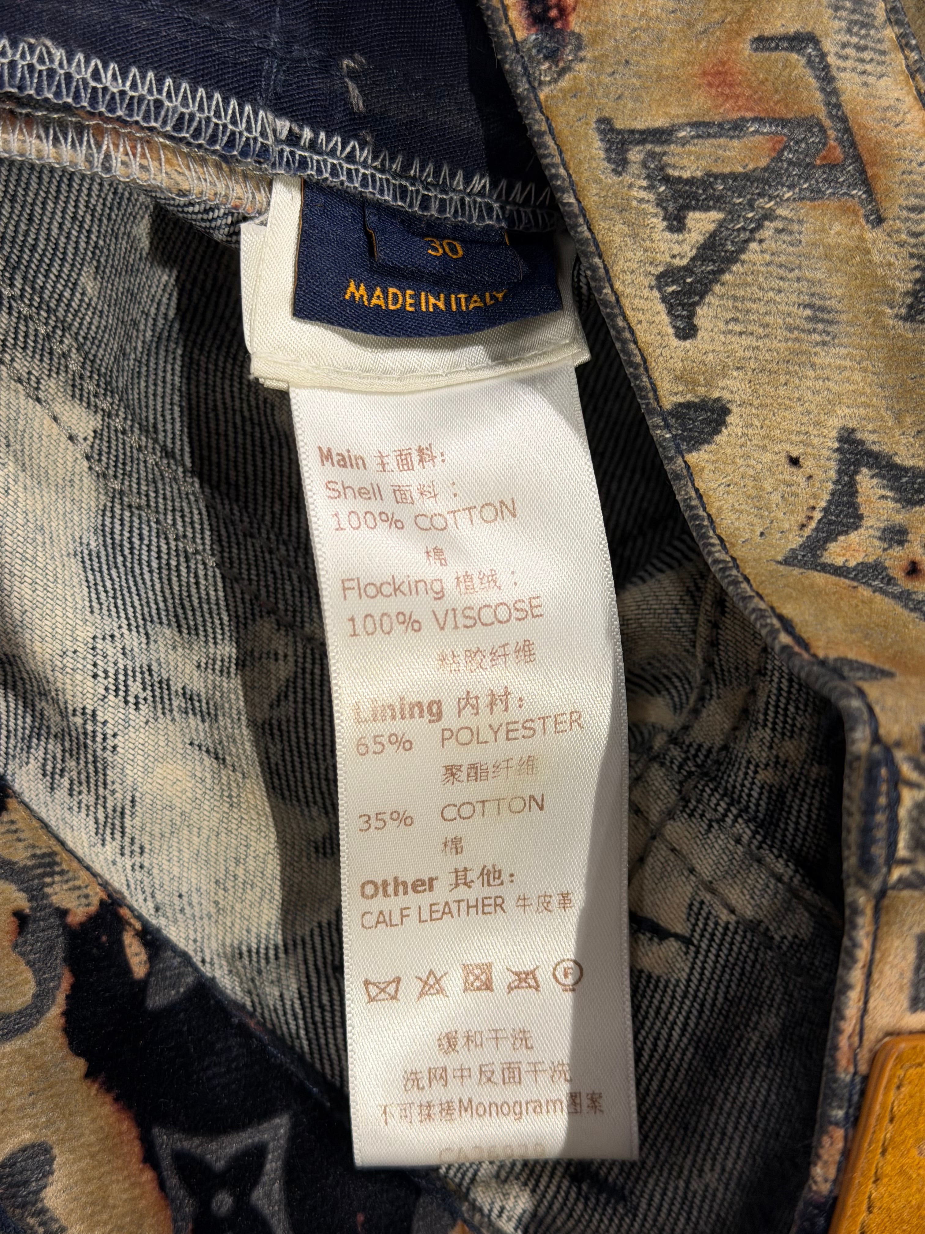 Bleach Monogram Pants