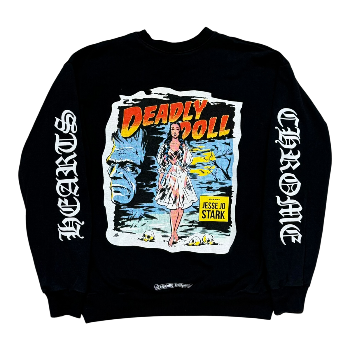 Jesse Jo Stark Deadly Doll Crewneck Black