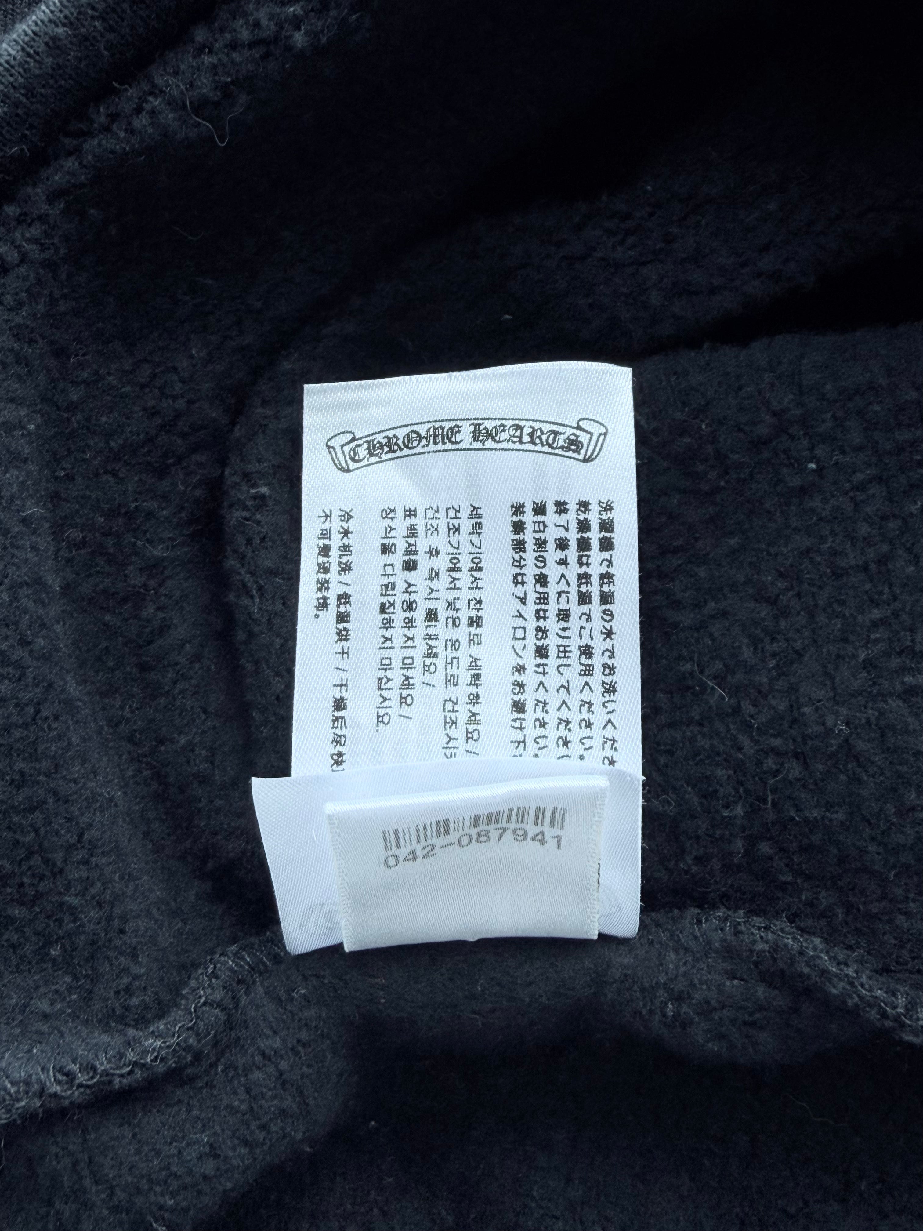 NYC Exclusive Scroll Logo Zip Hoodie Black/Red