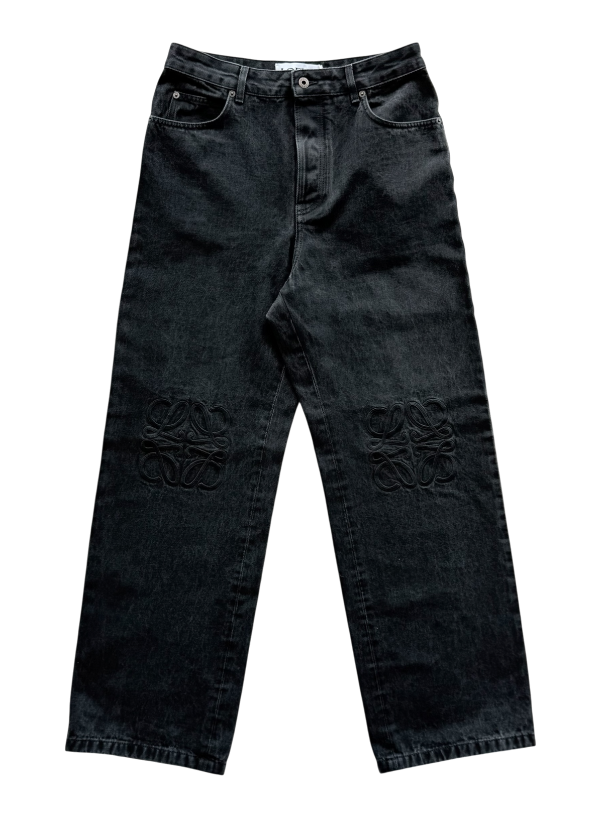 Anagram Baggy Jeans Black