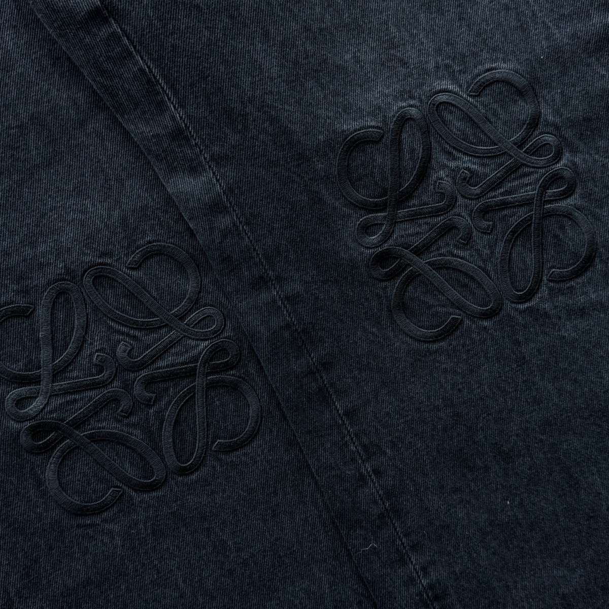 Anagram Baggy Jeans Black