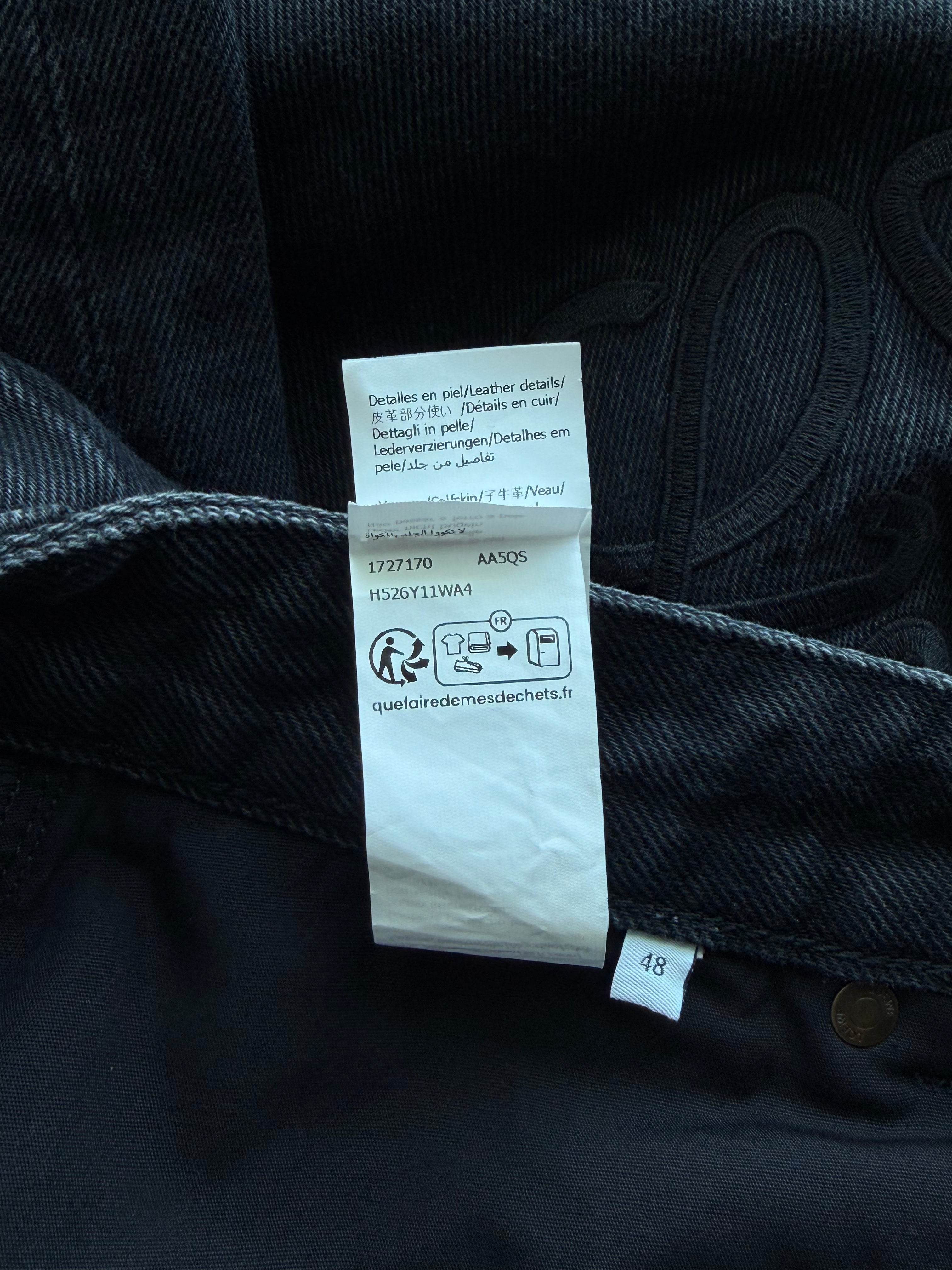 Anagram Baggy Jeans Black