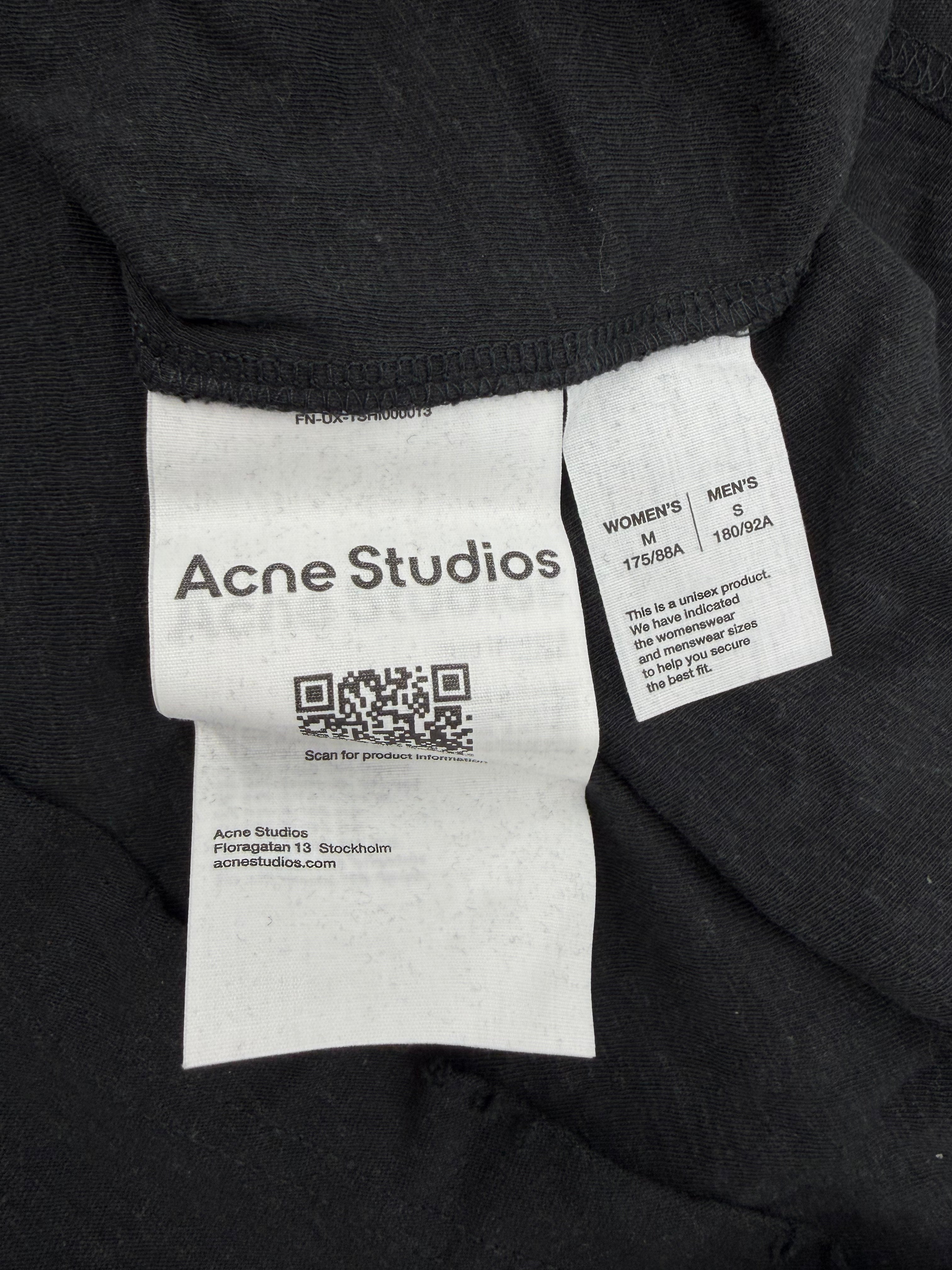 Acne Studios Relaxed Fit Washed Tee