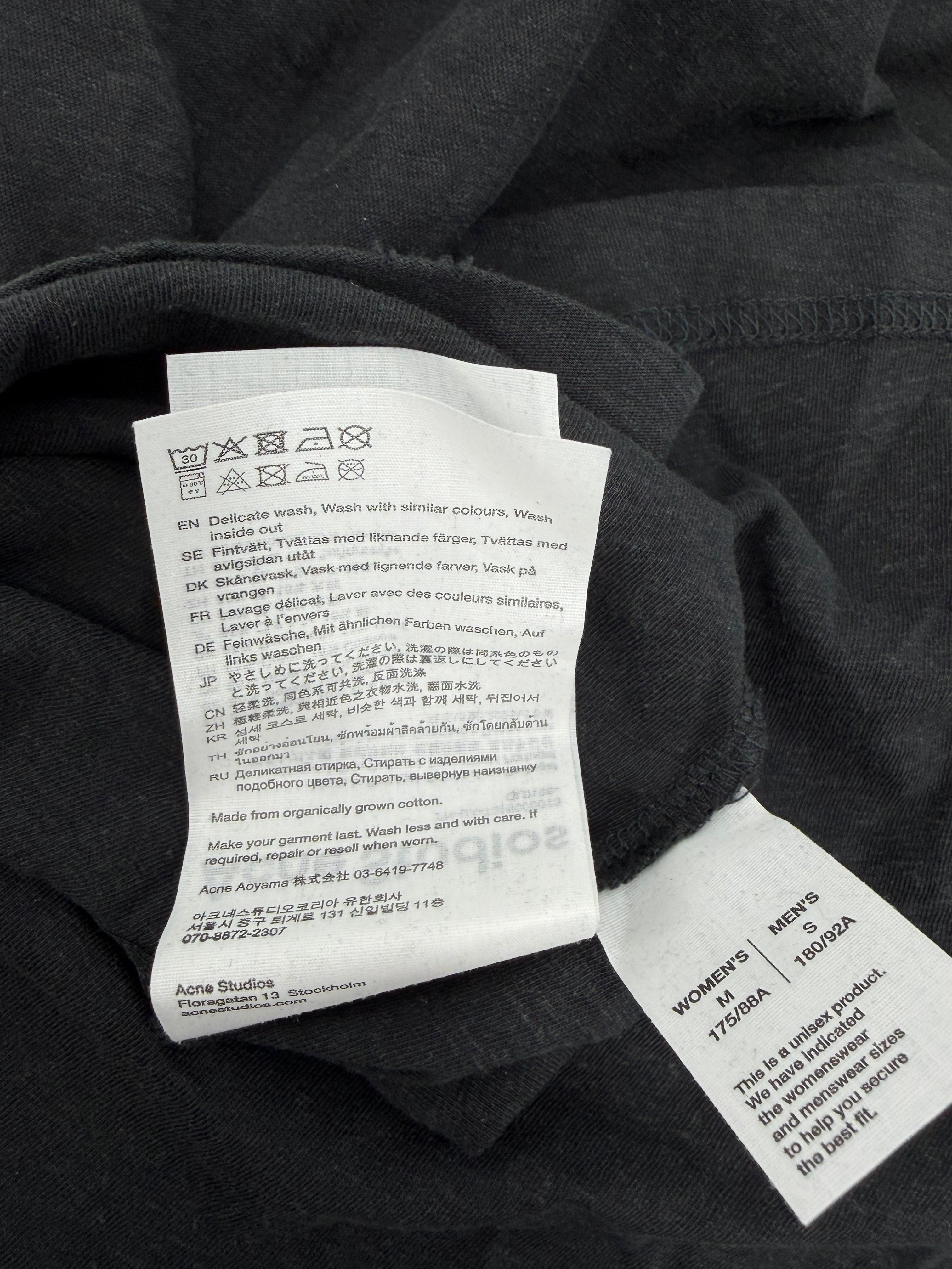 Acne Studios Relaxed Fit Washed Tee