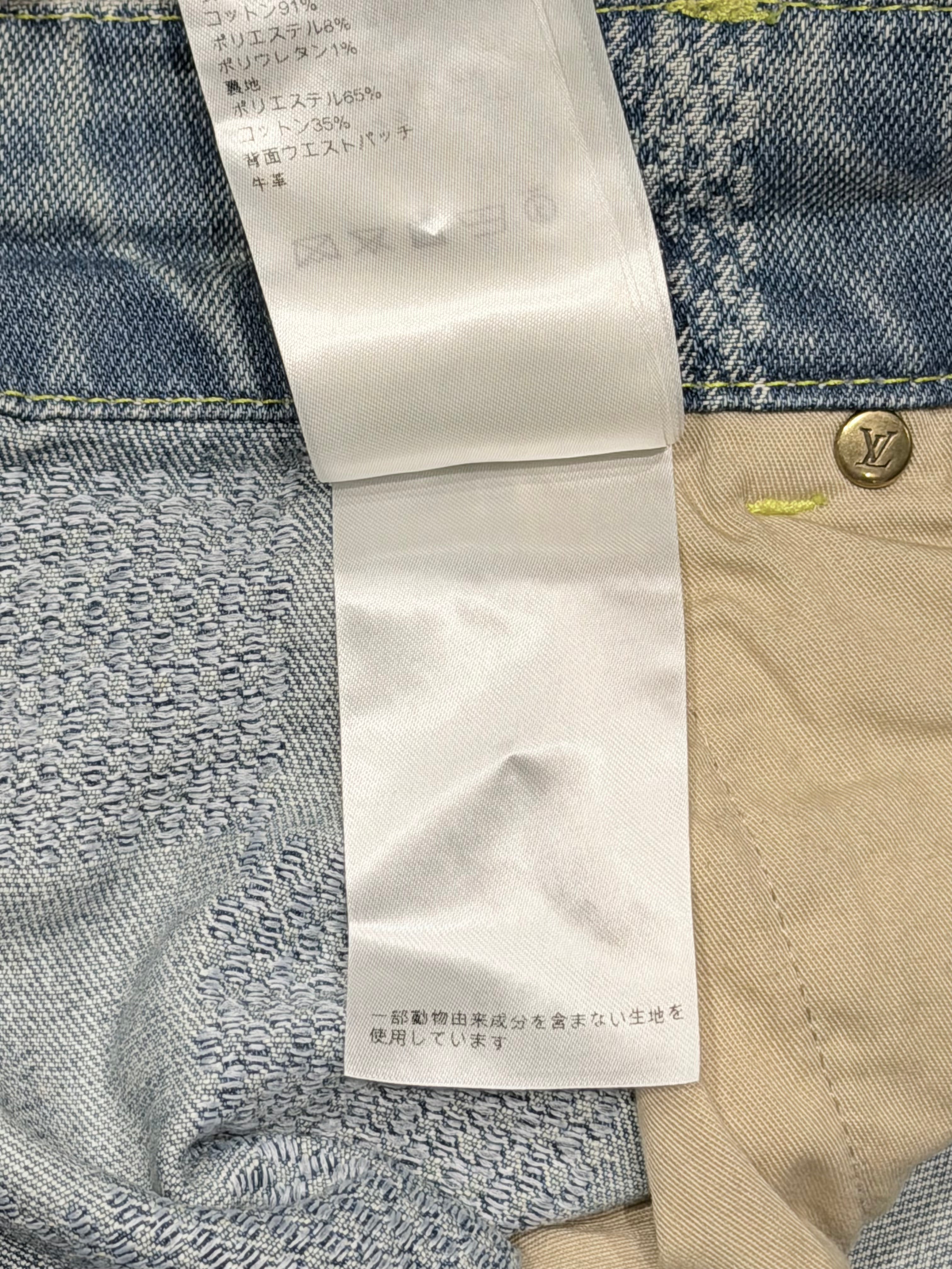 Louis Vuitton Checkerboard Jeans