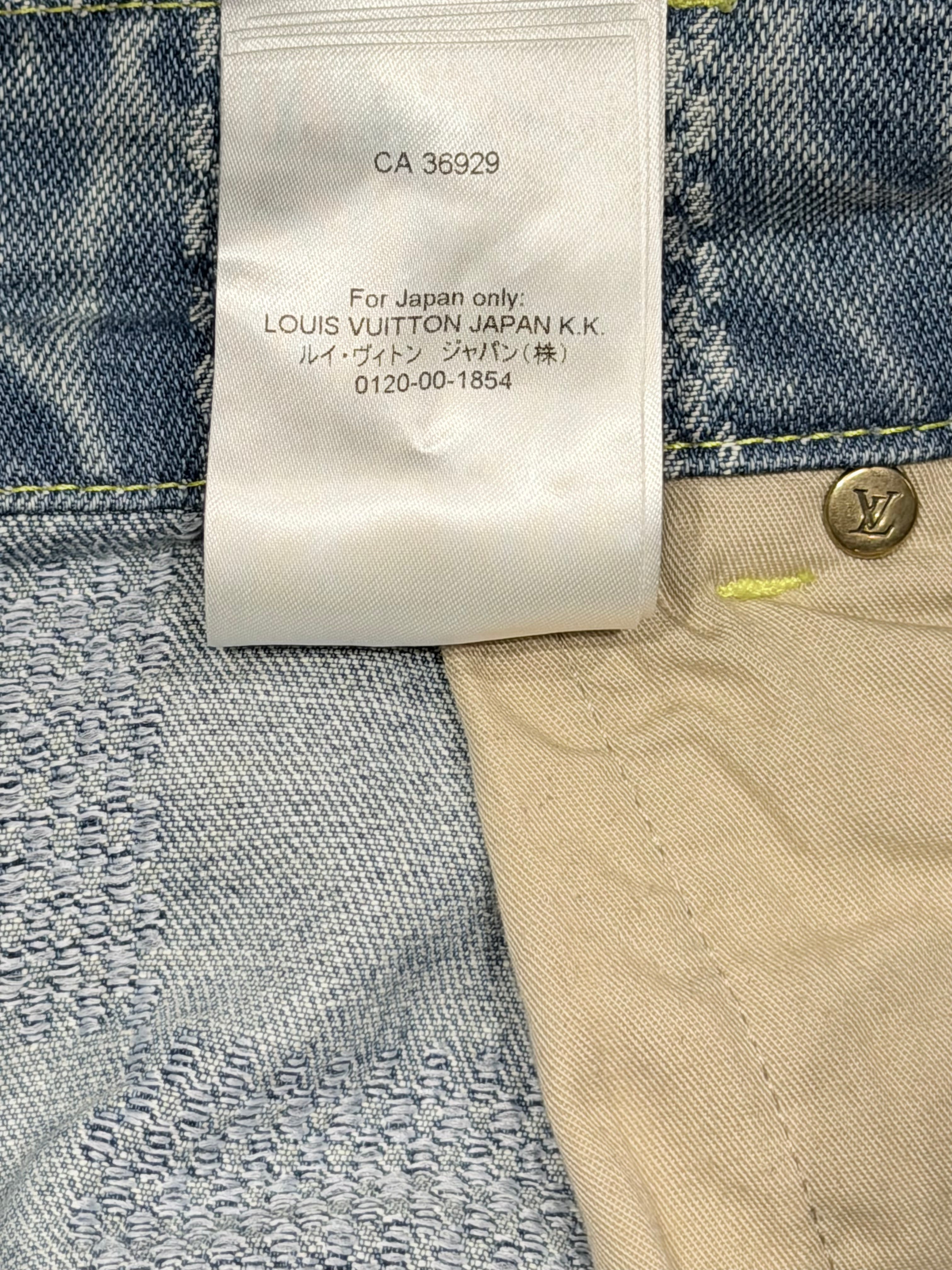 Louis Vuitton Checkerboard Jeans