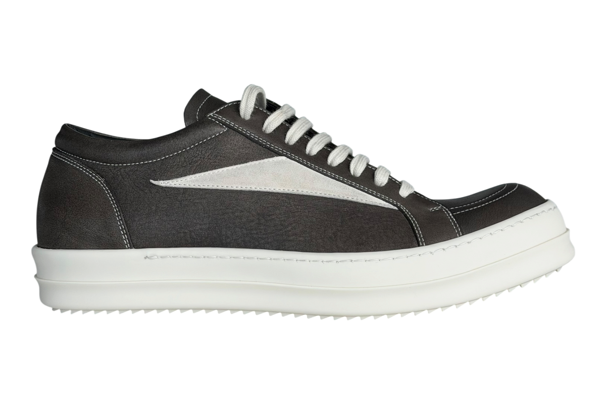 Washed Black Milk Vintage Low Sneaker