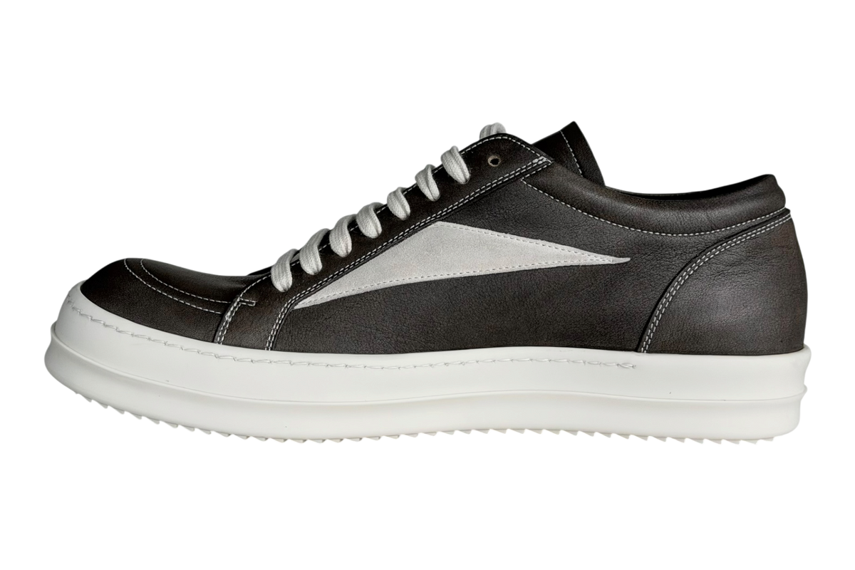 Washed Black Milk Vintage Low Sneaker