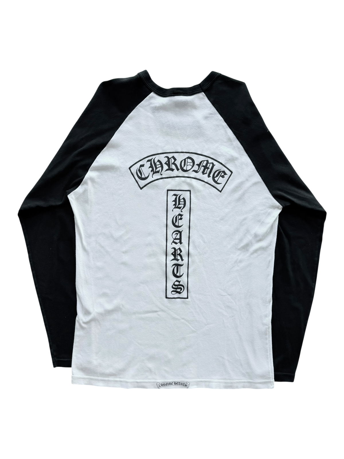Vintage Dagger T Bar Long Sleeve Tee White