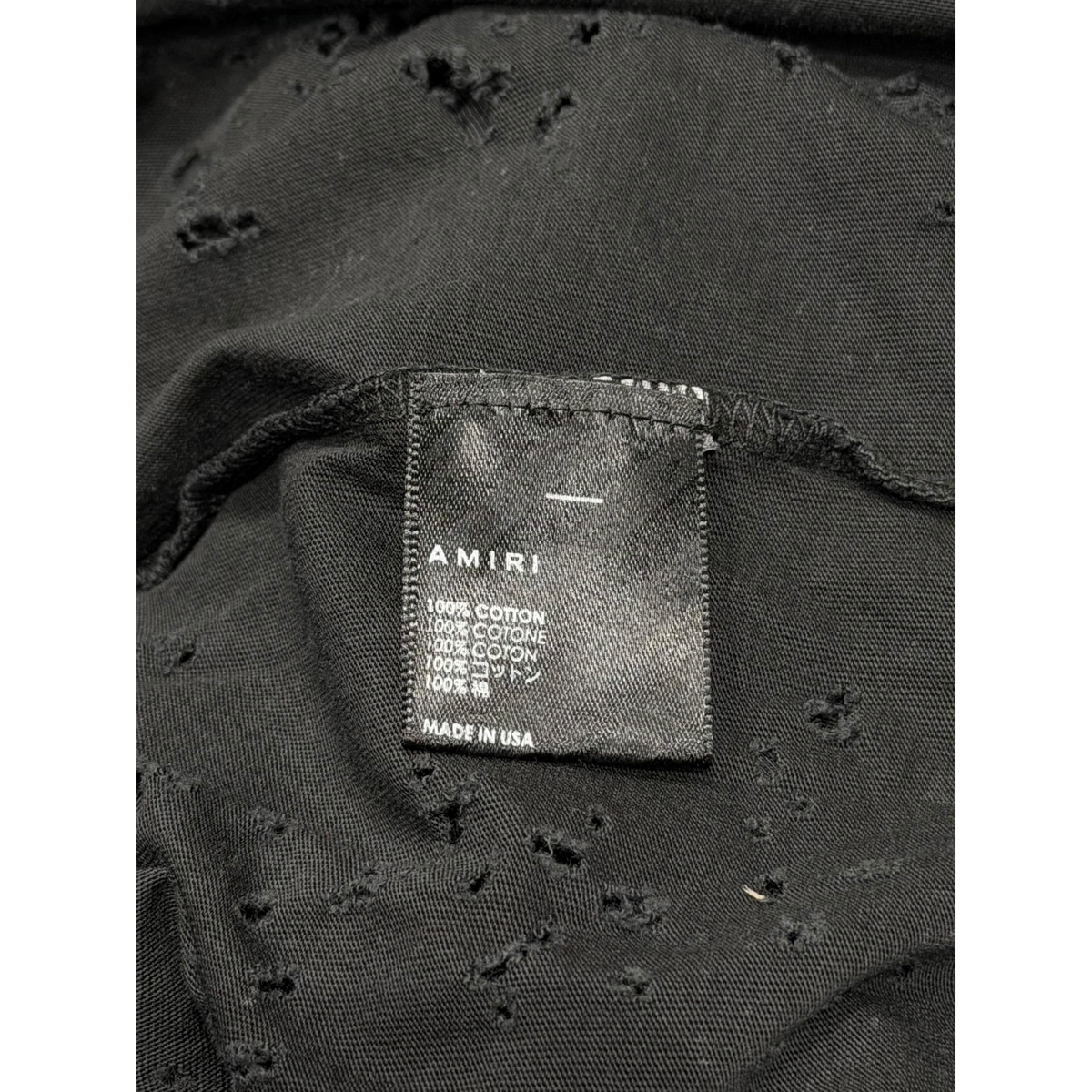 Shotgun Washed Tee Black
