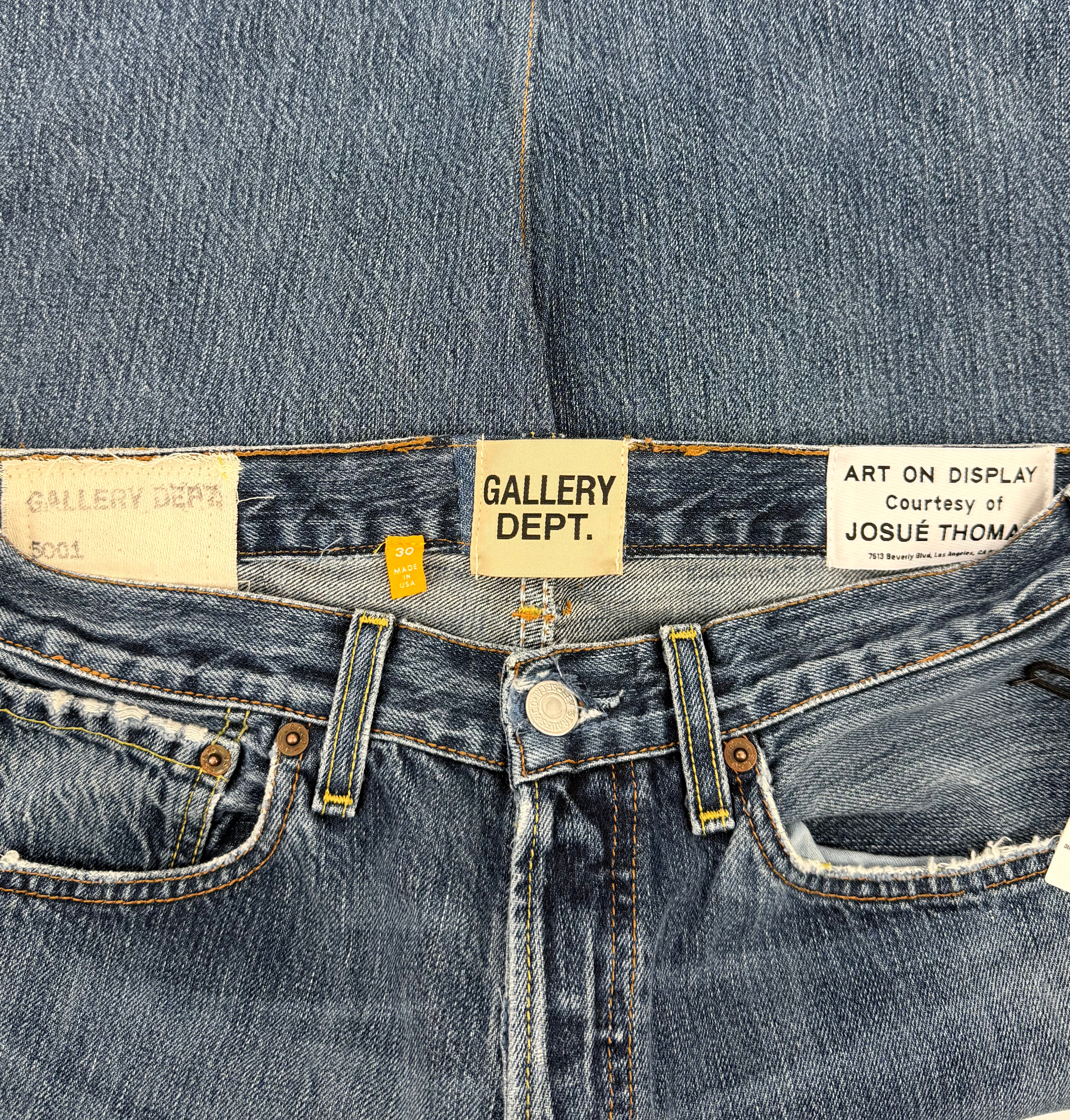 Indigo 5001 Vintage Reworked Selvage Denim Jeans