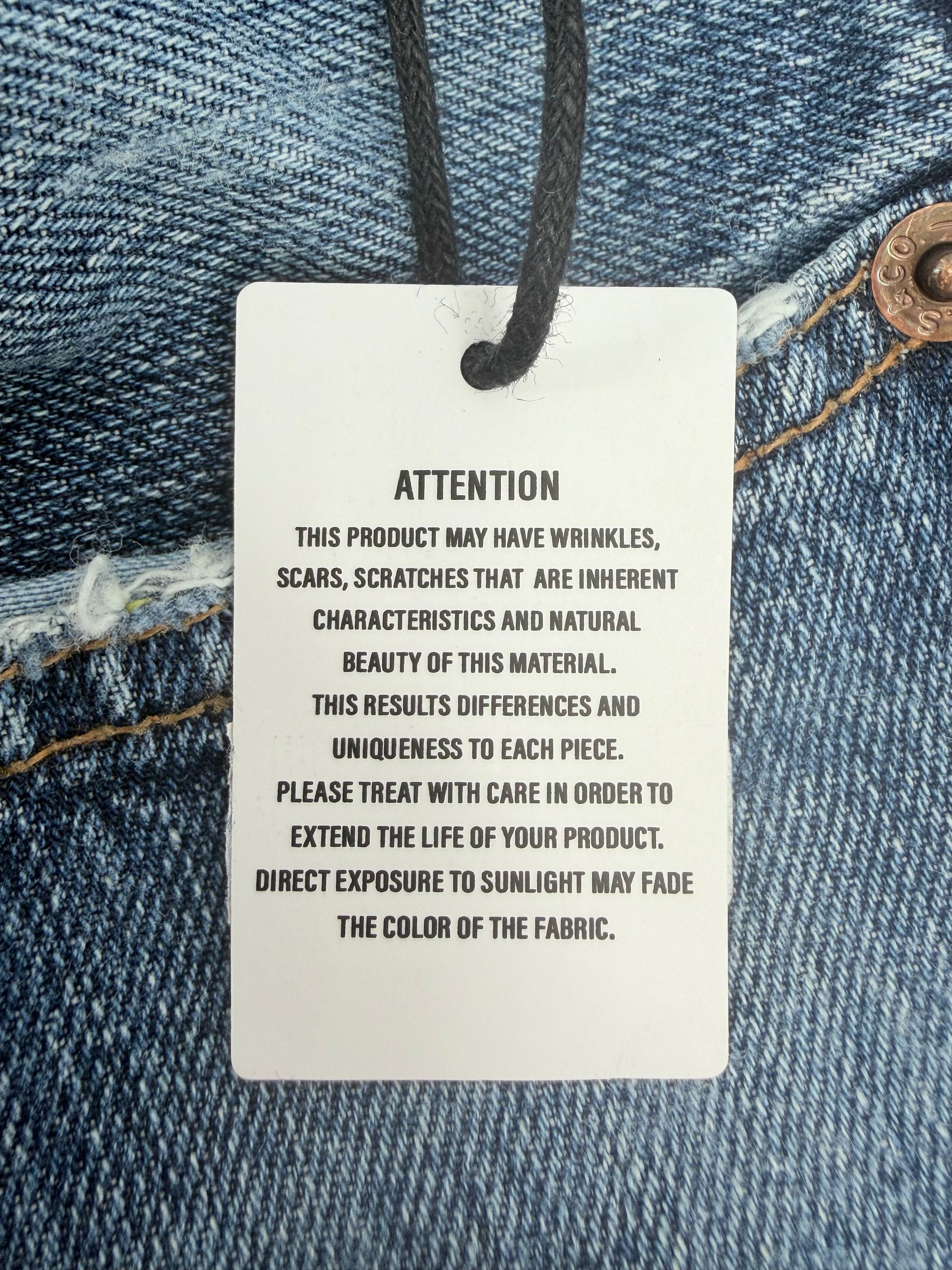 Indigo 5001 Vintage Reworked Selvage Denim Jeans