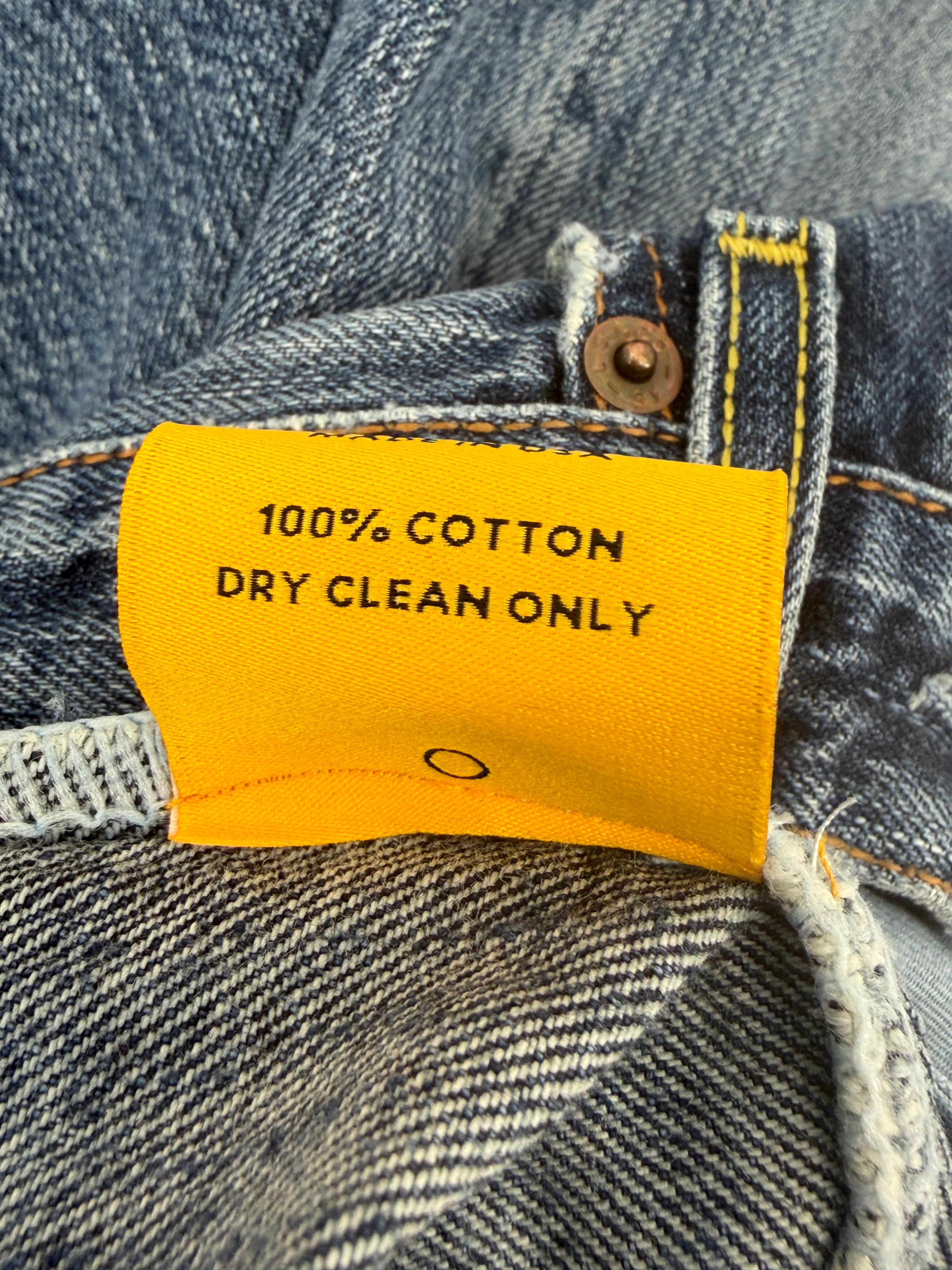 Indigo 5001 Vintage Reworked Selvage Denim Jeans