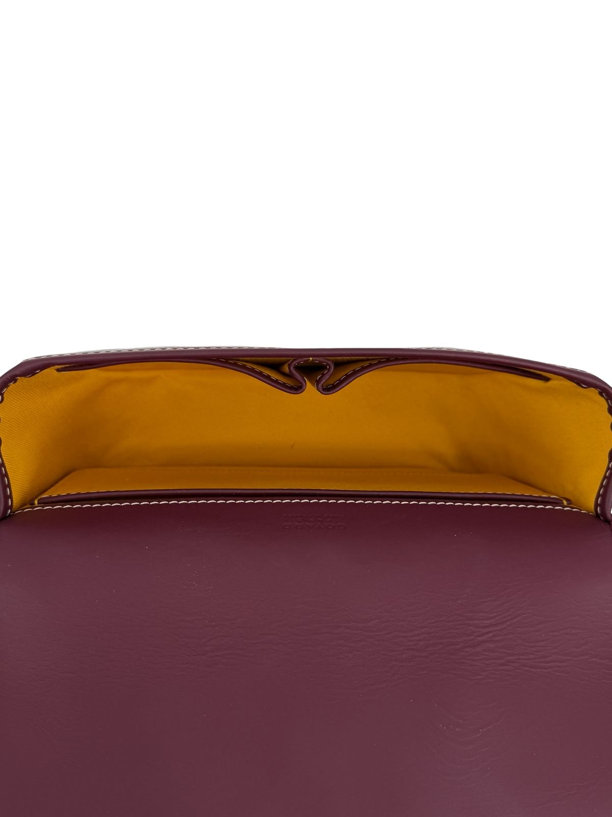 Burgundy Belvedere Messenger Bag