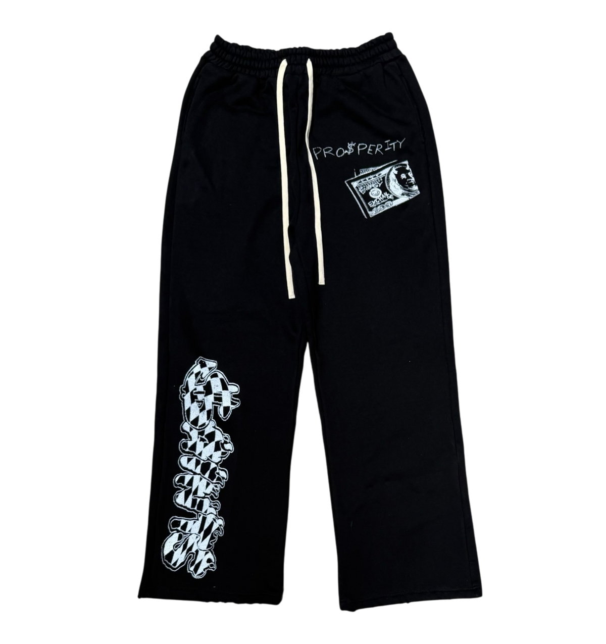 Saints Black Liberty Sweats