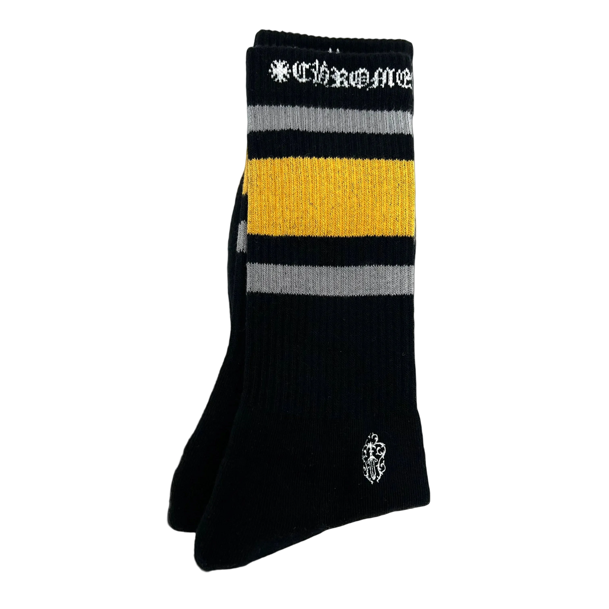 Stripe Socks Yellow/Grey/Black