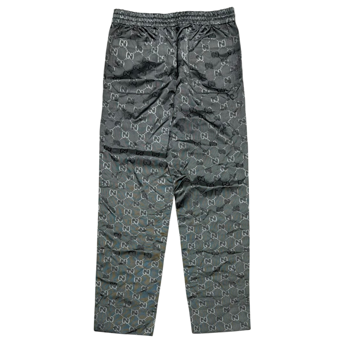GG Nylon Grey Parka Pants