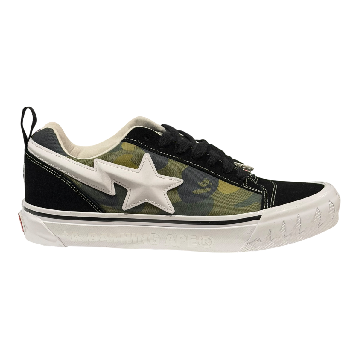Knu Skool Bape Camo Green