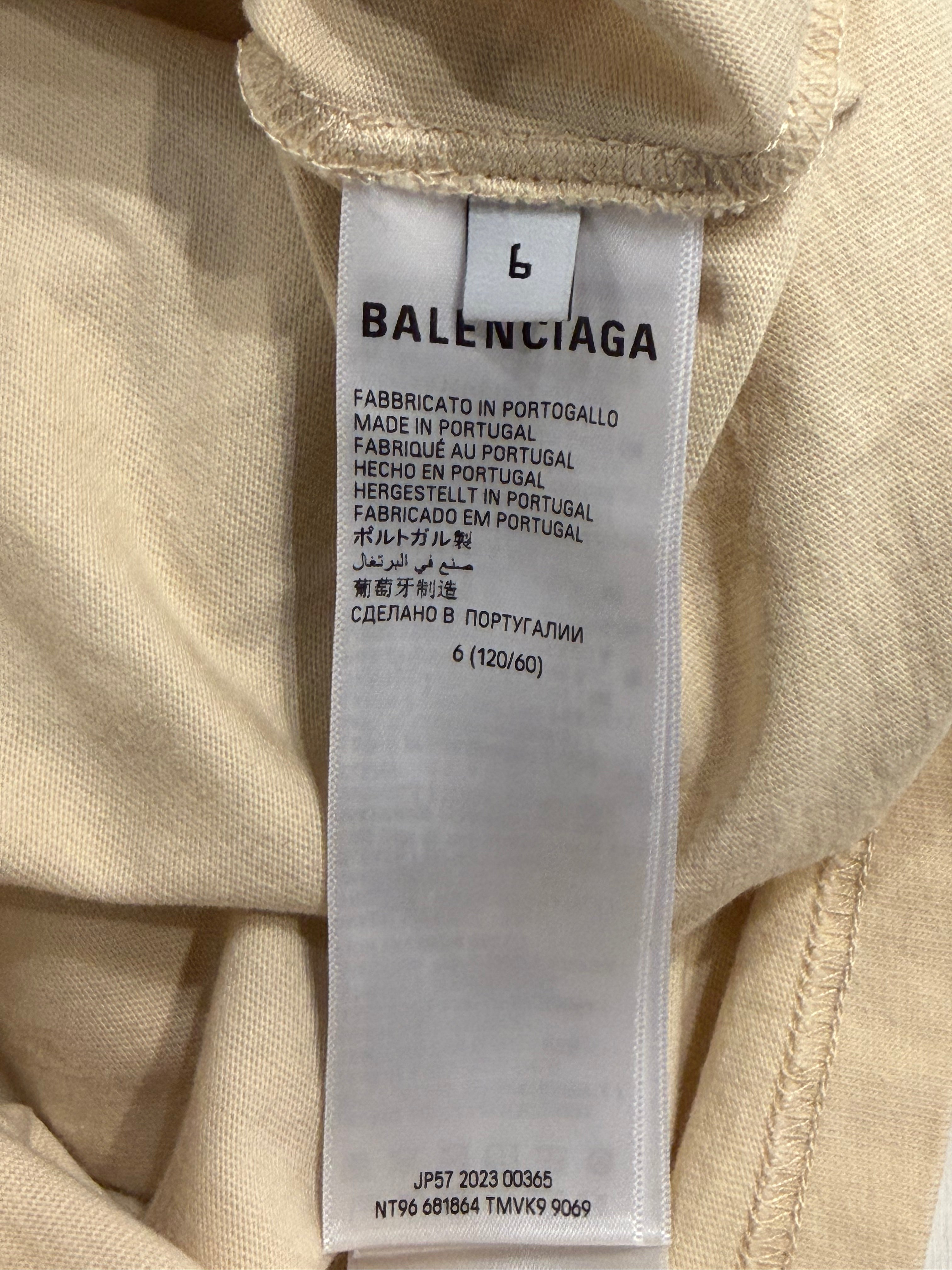 BB Center Logo Cream Kids Tee