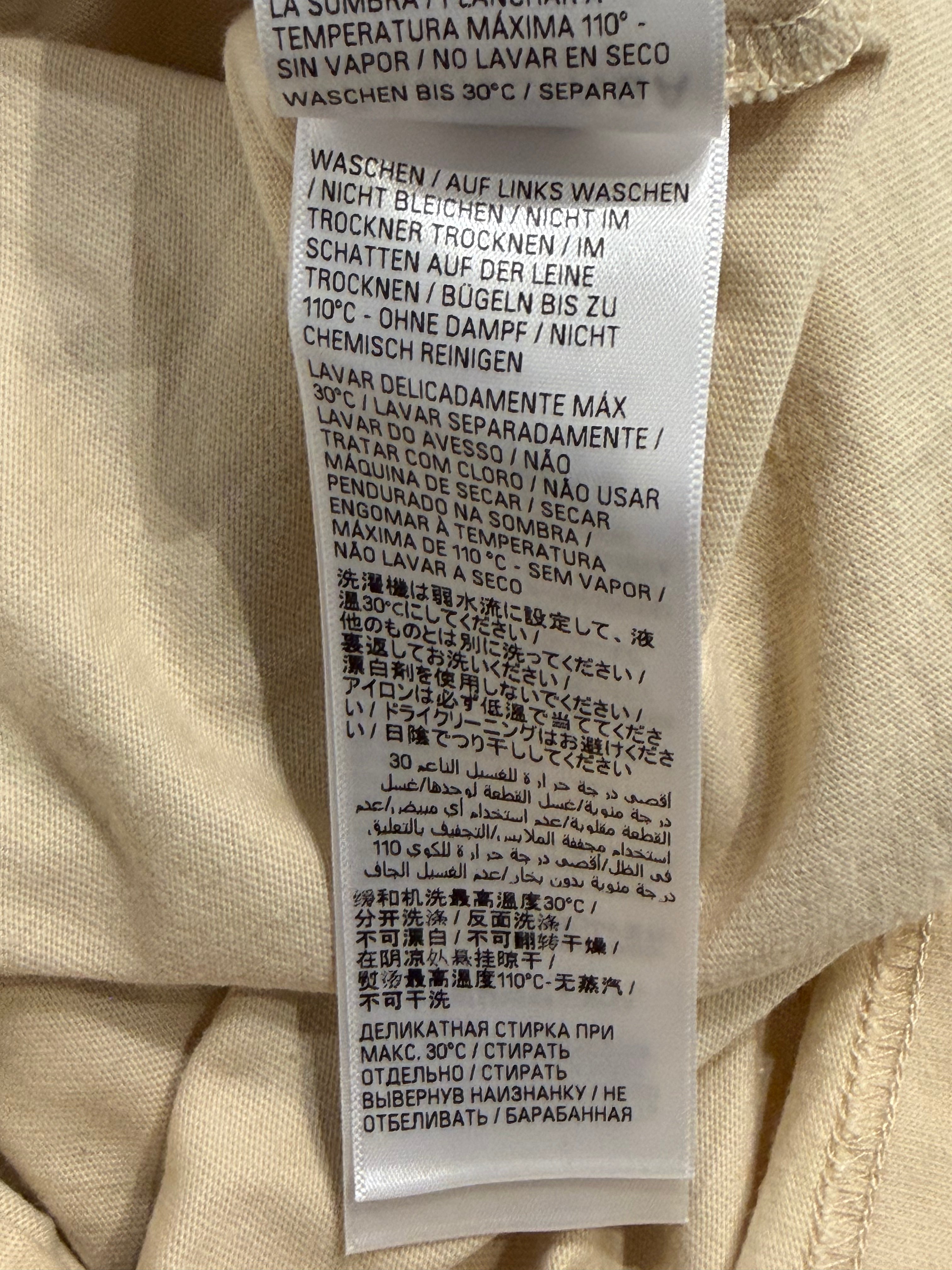 BB Center Logo Cream Kids Tee