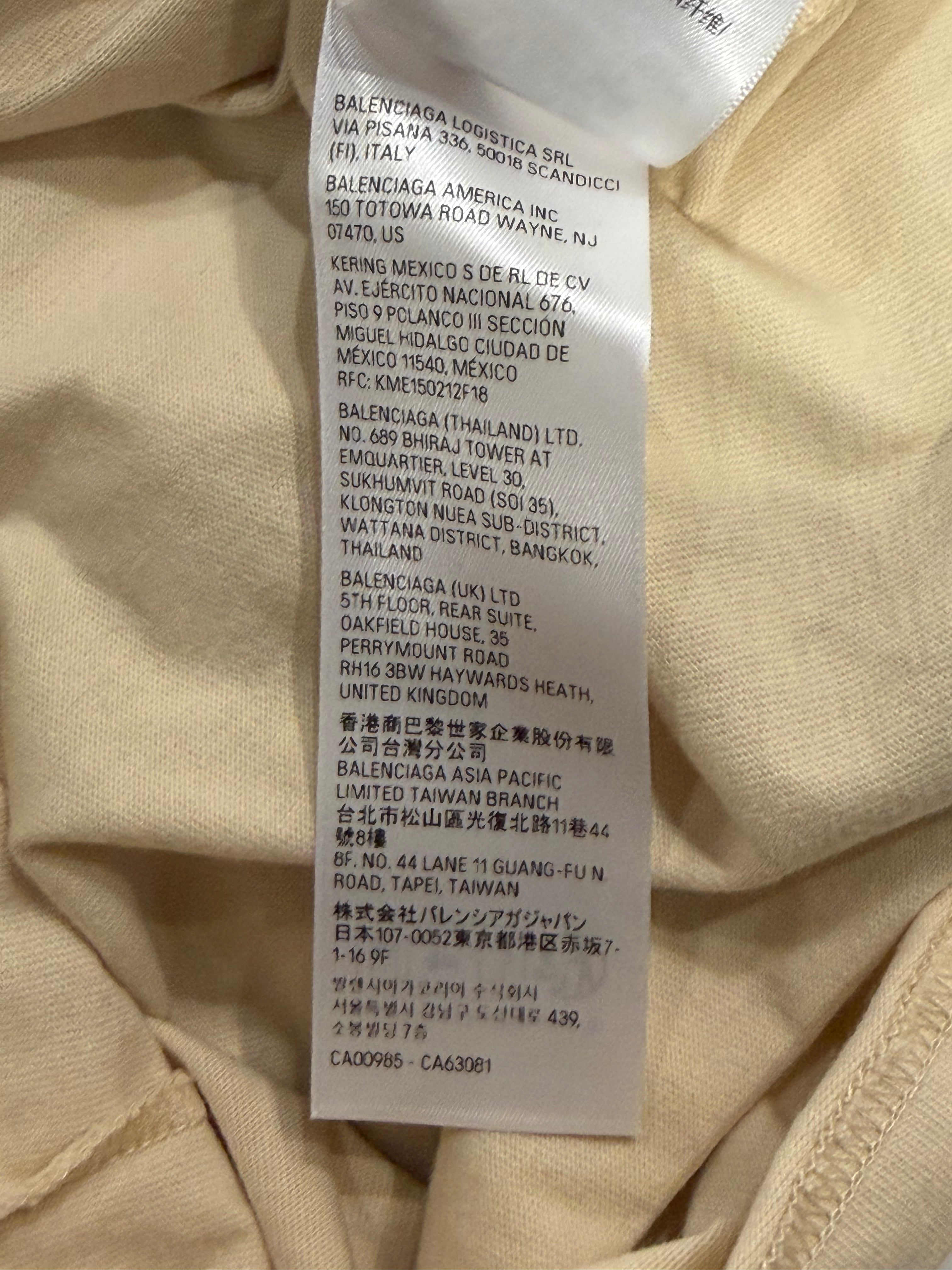 BB Center Logo Cream Kids Tee