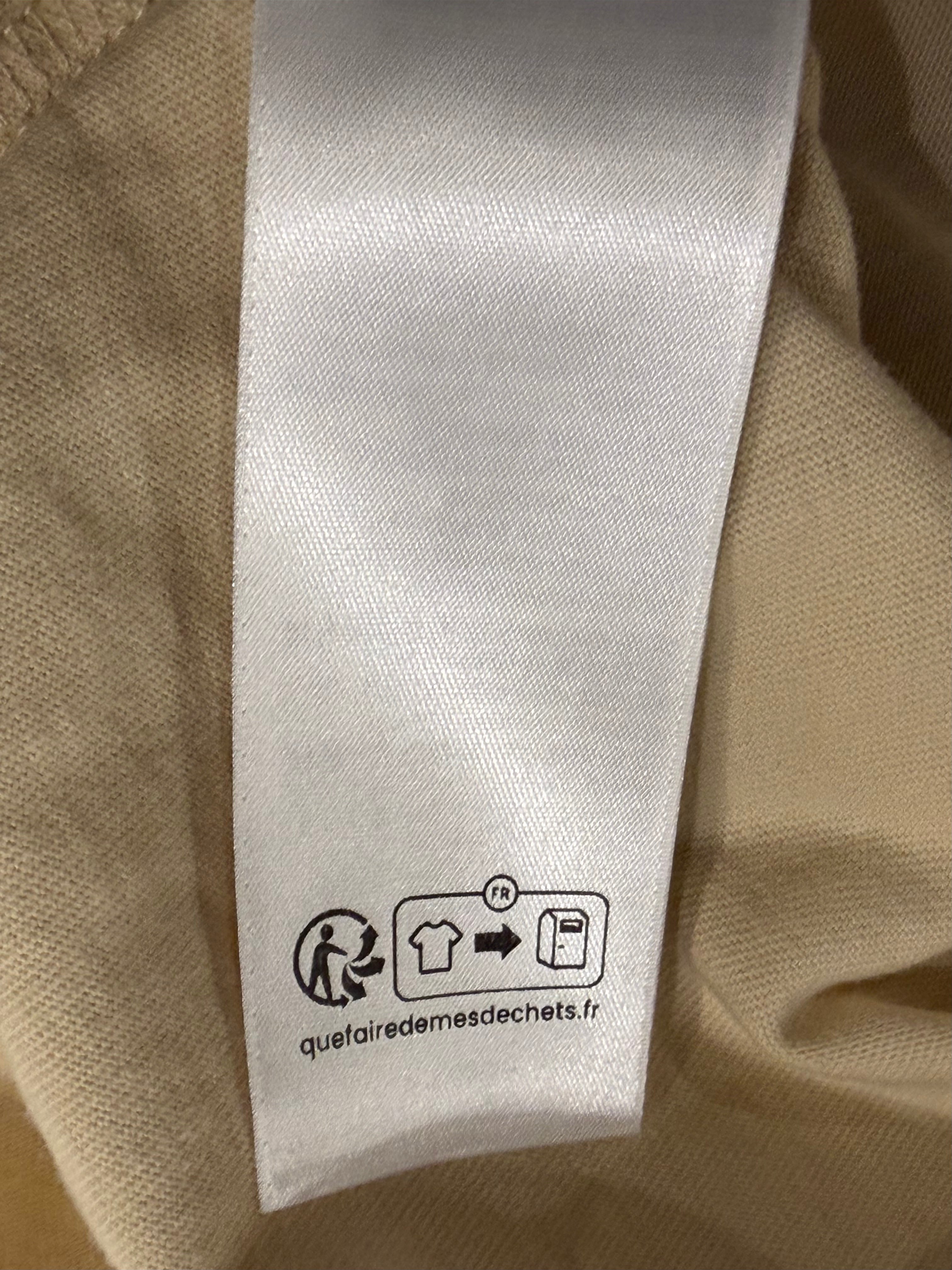BB Center Logo Cream Kids Tee