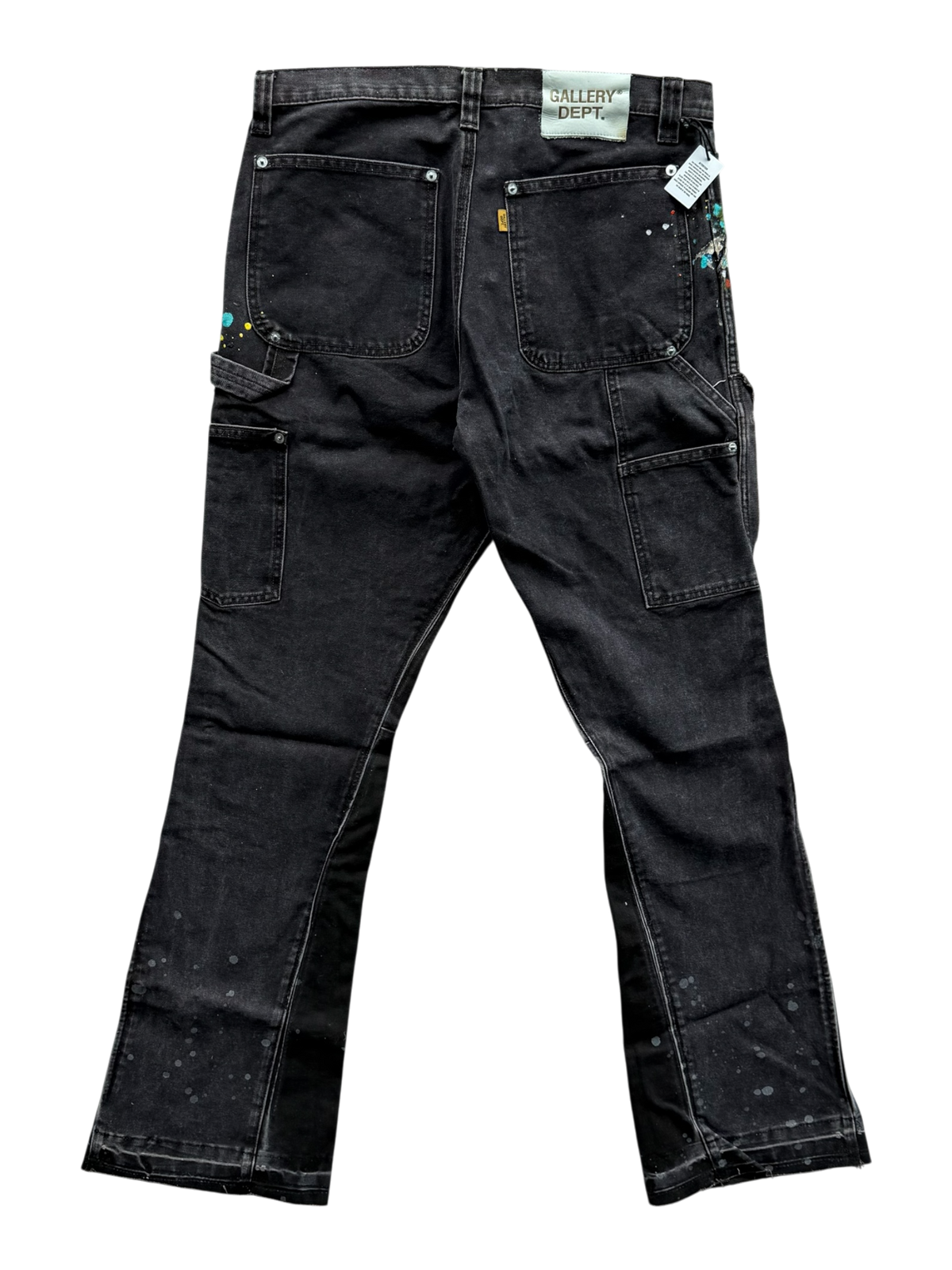 Brown LA Flare Carpenter Pants